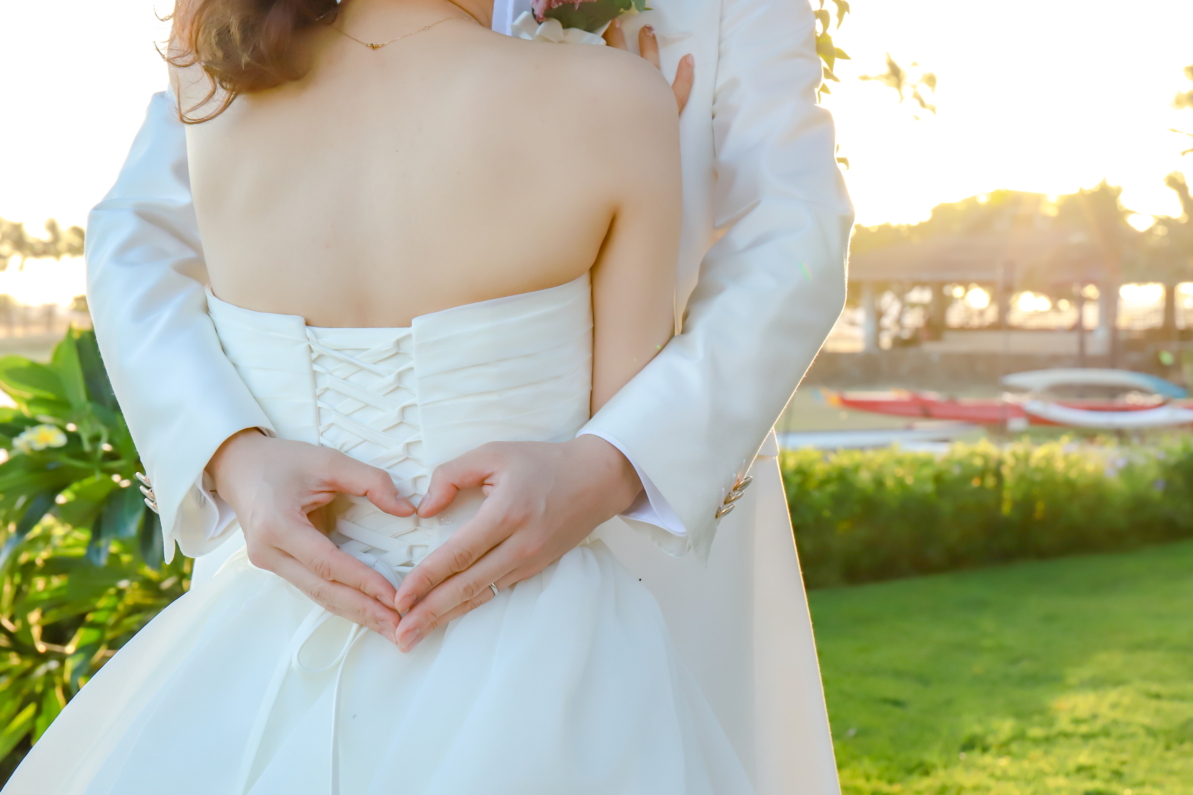 「この日のために」2018年6月 ハワイにて 家族で行った一生の思い出 姉の結婚式での写真