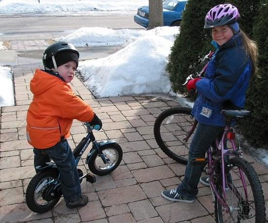 My love for biking started young