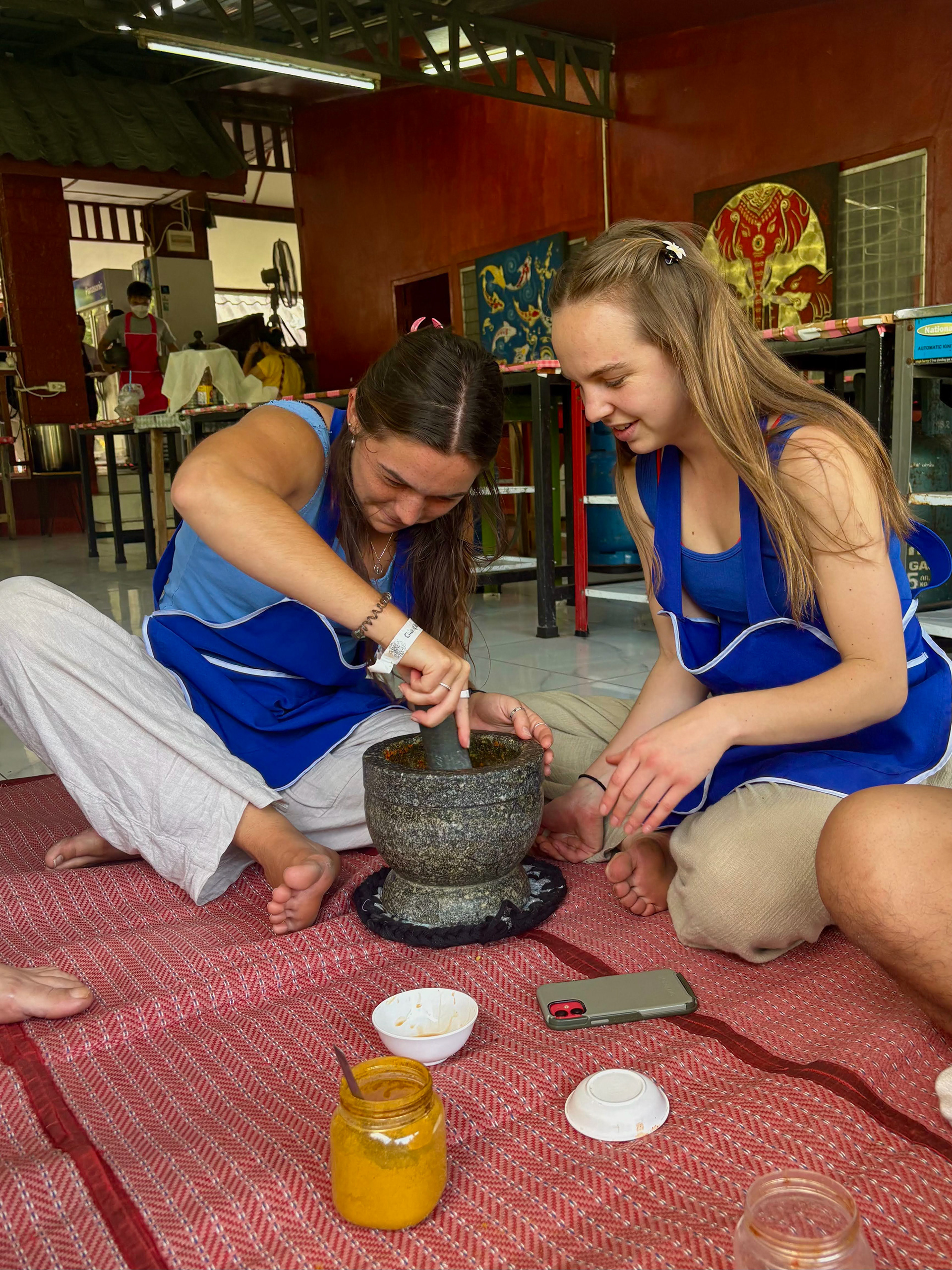 I've taken a cooking class in Thailand