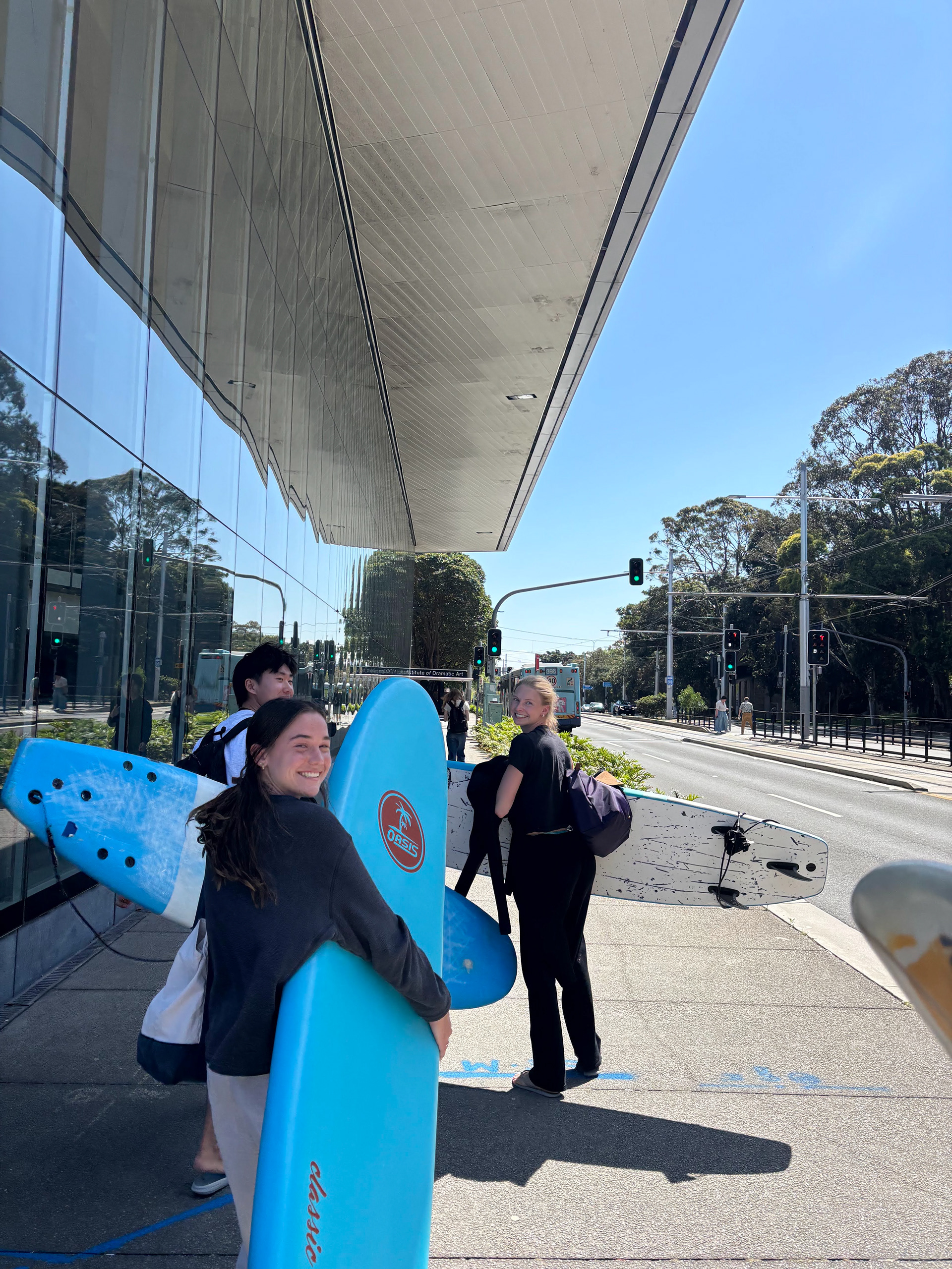 I studied abroad in Australia my senior year and took up surfing there