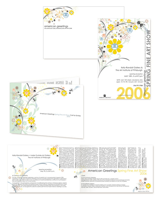 Call for Entries Mailer & Promo Postcard