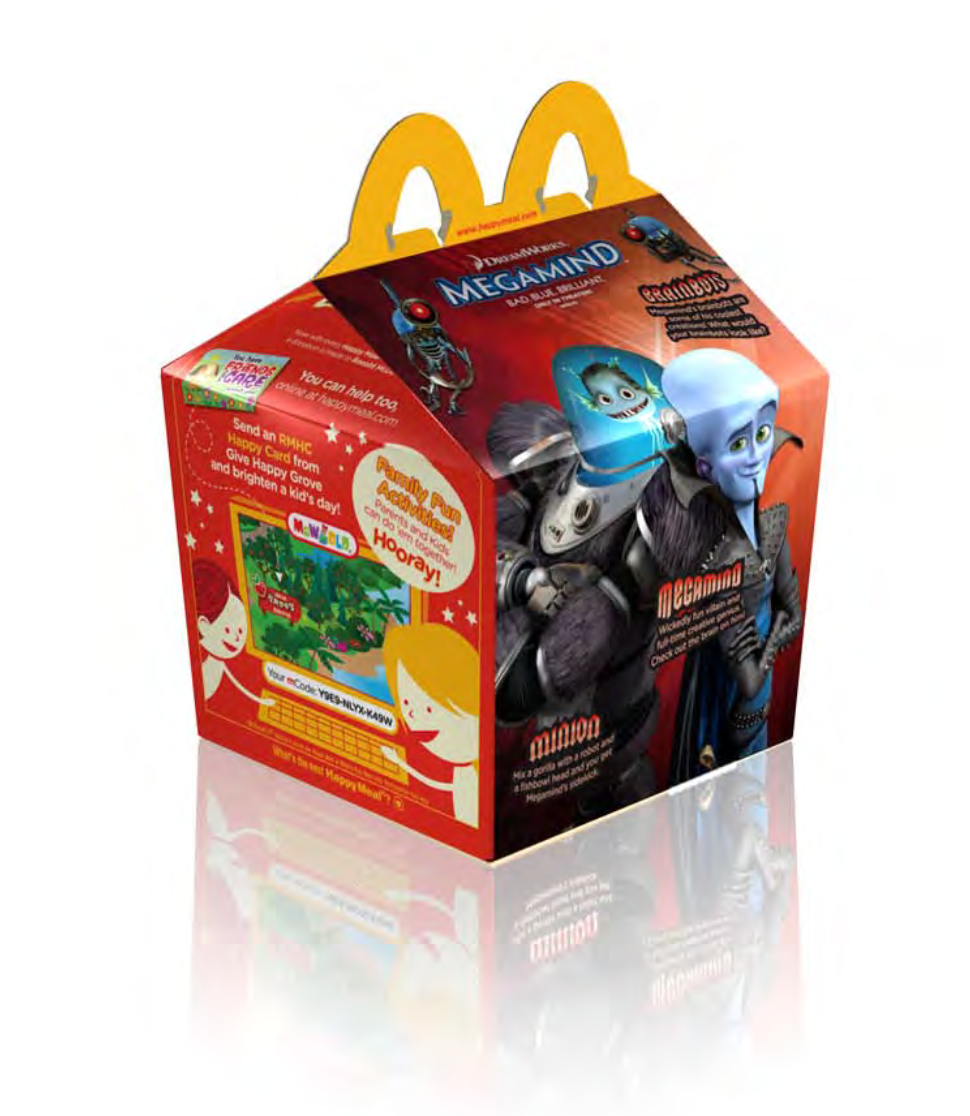 3D Render of Packaging