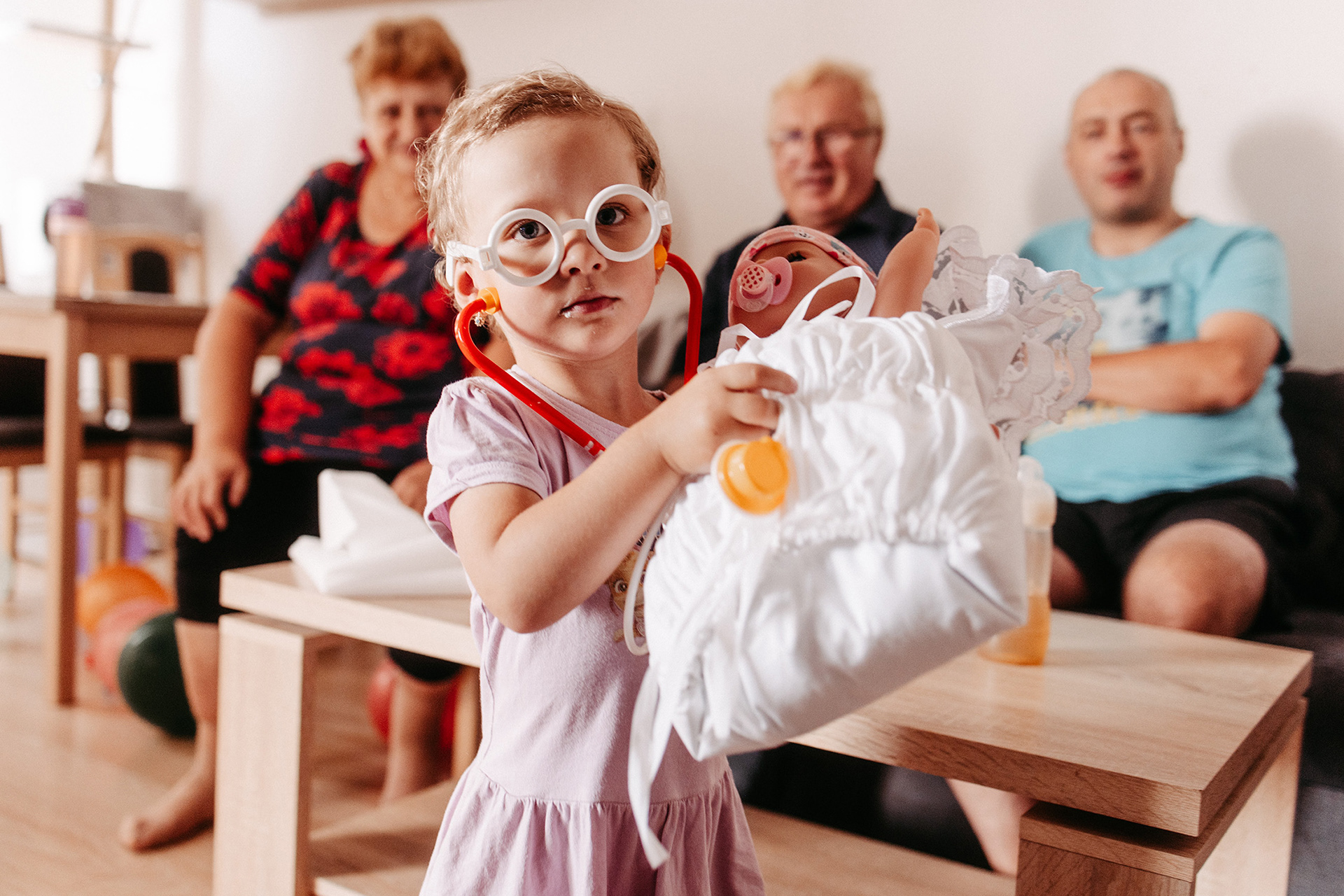 narozeninové focení dětí doma Chotěboř
