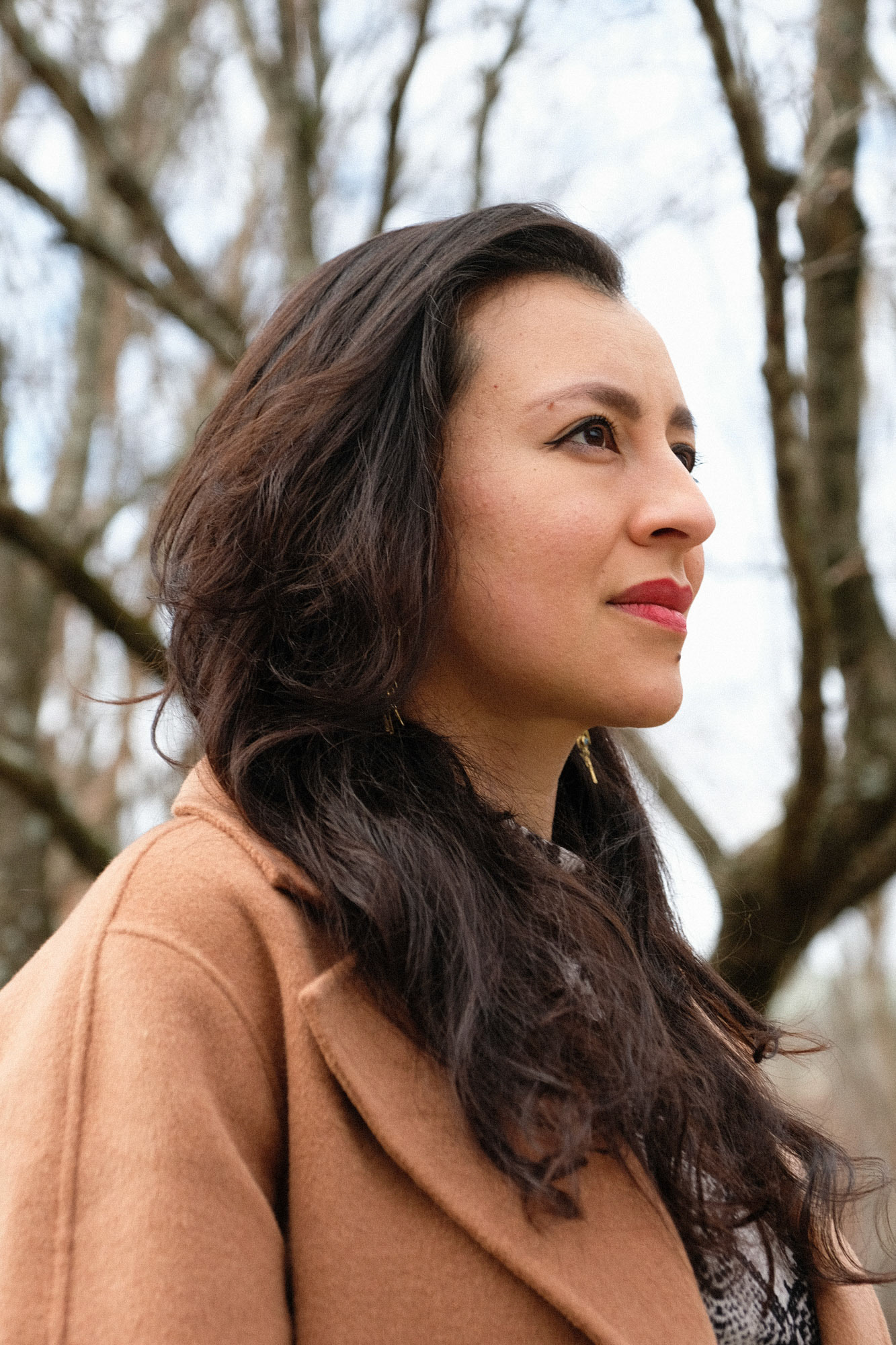 Laura Vargas, 35, a, artist from Bogotá, Colombia, poses for a photo at the University of Georgia on Saturday, February 14, 2026 in Athens, Georgia. (Photo/Evan Frilingos)  laura.cvm@gmail.com