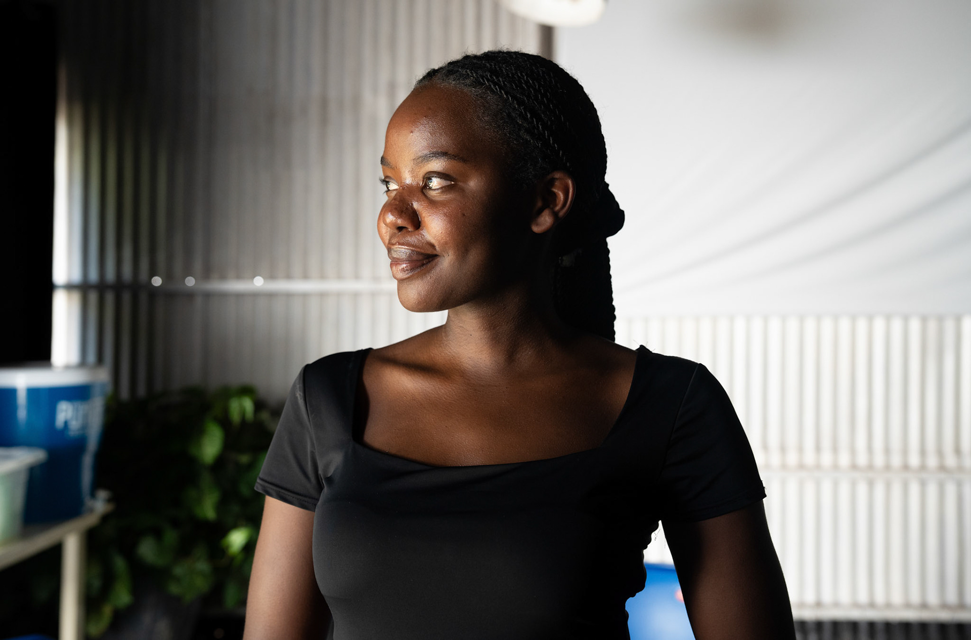 Magnifique Munezero is a clinical psychologist at MHub, a mental health counseling organization that focuses on providing businesses with services for their employees.   “I care about people’s wellbeing and meaningful impact,” she said. “I am passionate about mental health, conversations that change lives and create healthier environments where people can thrive.”   Over 50% of Rwandans had PTSD after the 1994 Genocide against the Tutsi, and generational trauma remains prevalent today. The government has partnered with higher education institutions and mental health organizations to expand access to mental health services. Community initiatives have made space for people affected in any way to come together for group therapy, which has helped strengthen unity.   An emphasis is educating the next generation of mental health professionals, evidenced by the creation of degree pathways and departments in higher education. (Photo/Evan Frilingos 2026)