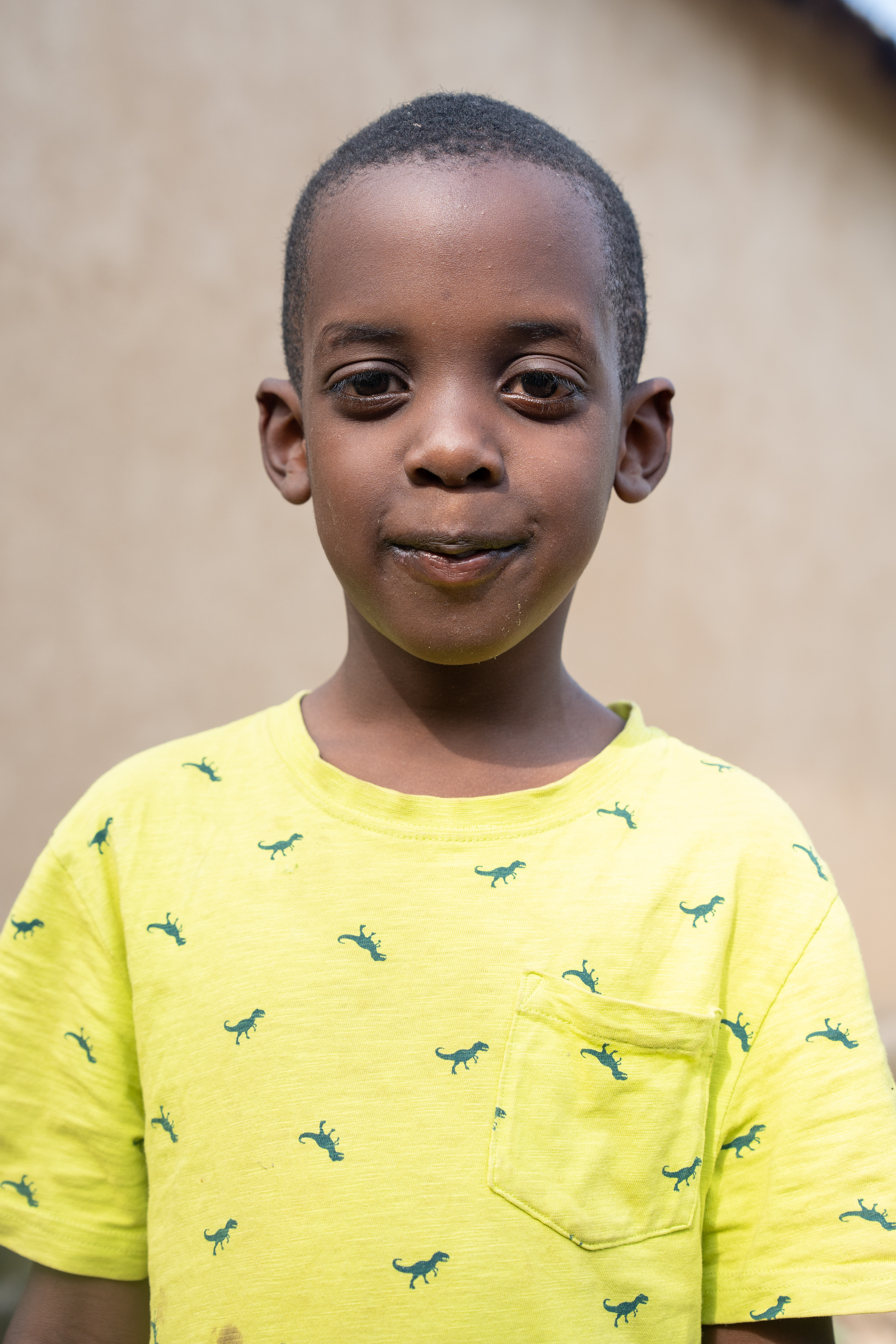 Benson, 8, chose the ability to be strong like Batman as his dream superpower. (Photo/Evan Frilingos 2026)