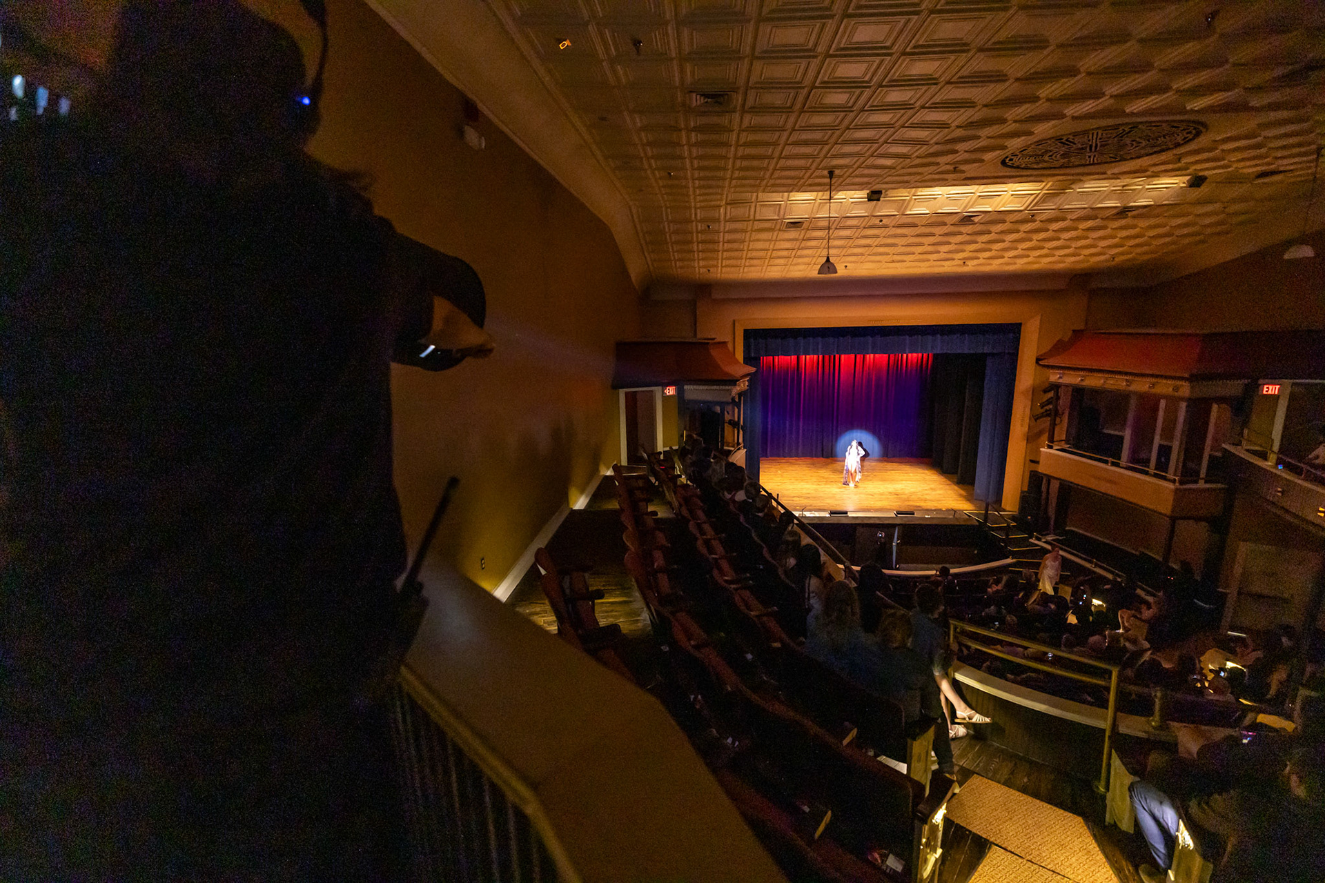 The University of Georgia Fashion Design Student Association presents the “Hollywood Showgirl: All Eyes on Us, All Eyes on You” fall runway show at Morton Theatre in Athens, Georgia on Saturday, Nov. 8, 2025. UGA students designed, modeled and put together all of the outfits. (Photo/Evan Frilingos; @frilingos.photos)