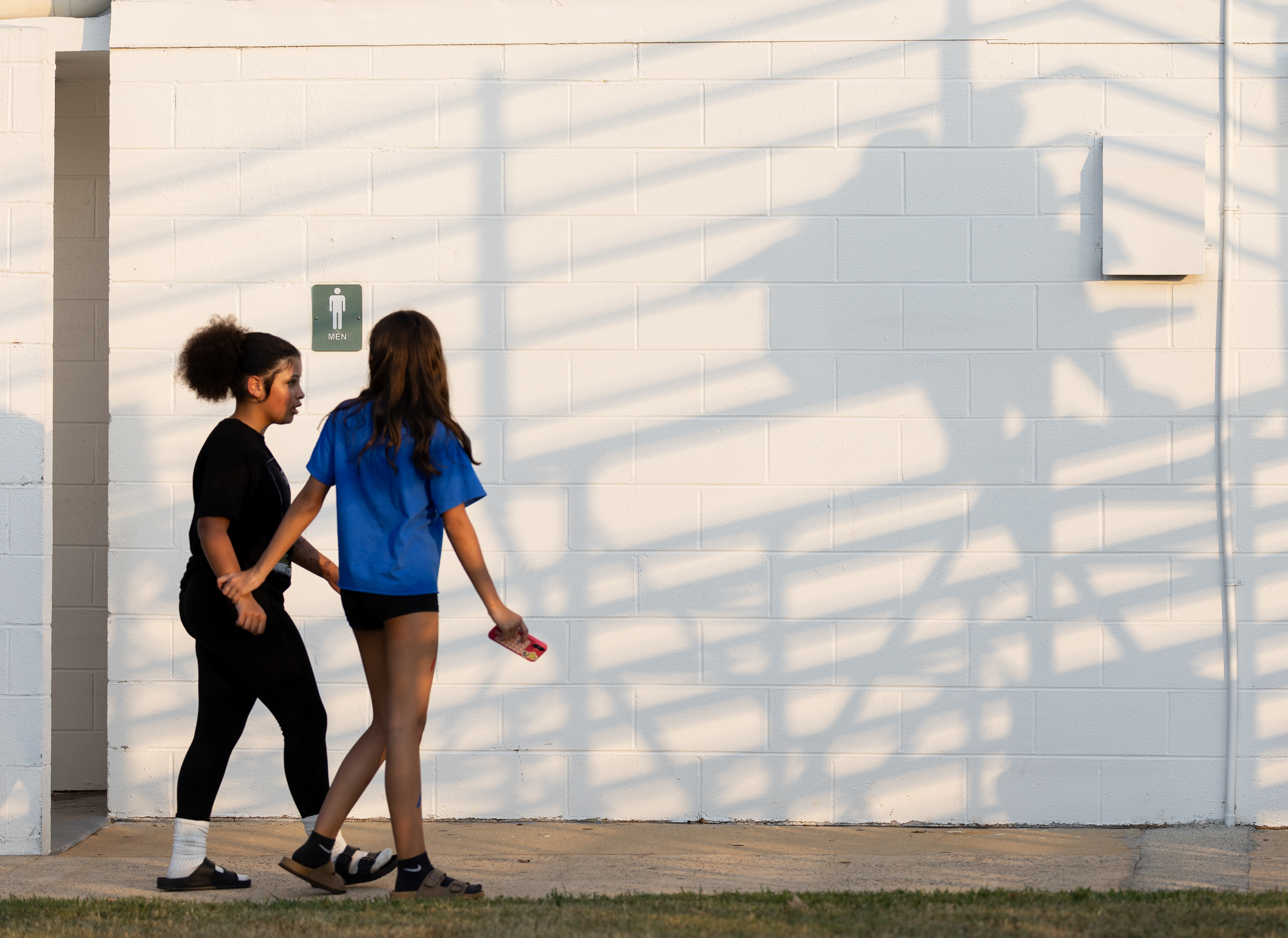 Fans walk into the stands before a game between Oglethorpe County and Washington-Wilkes at Patriot Stadium in Lexington, Georgia on Friday, Sept. 4, 2026. Washington-Wilkes won 56-7. (Photo/Evan Frilingos)