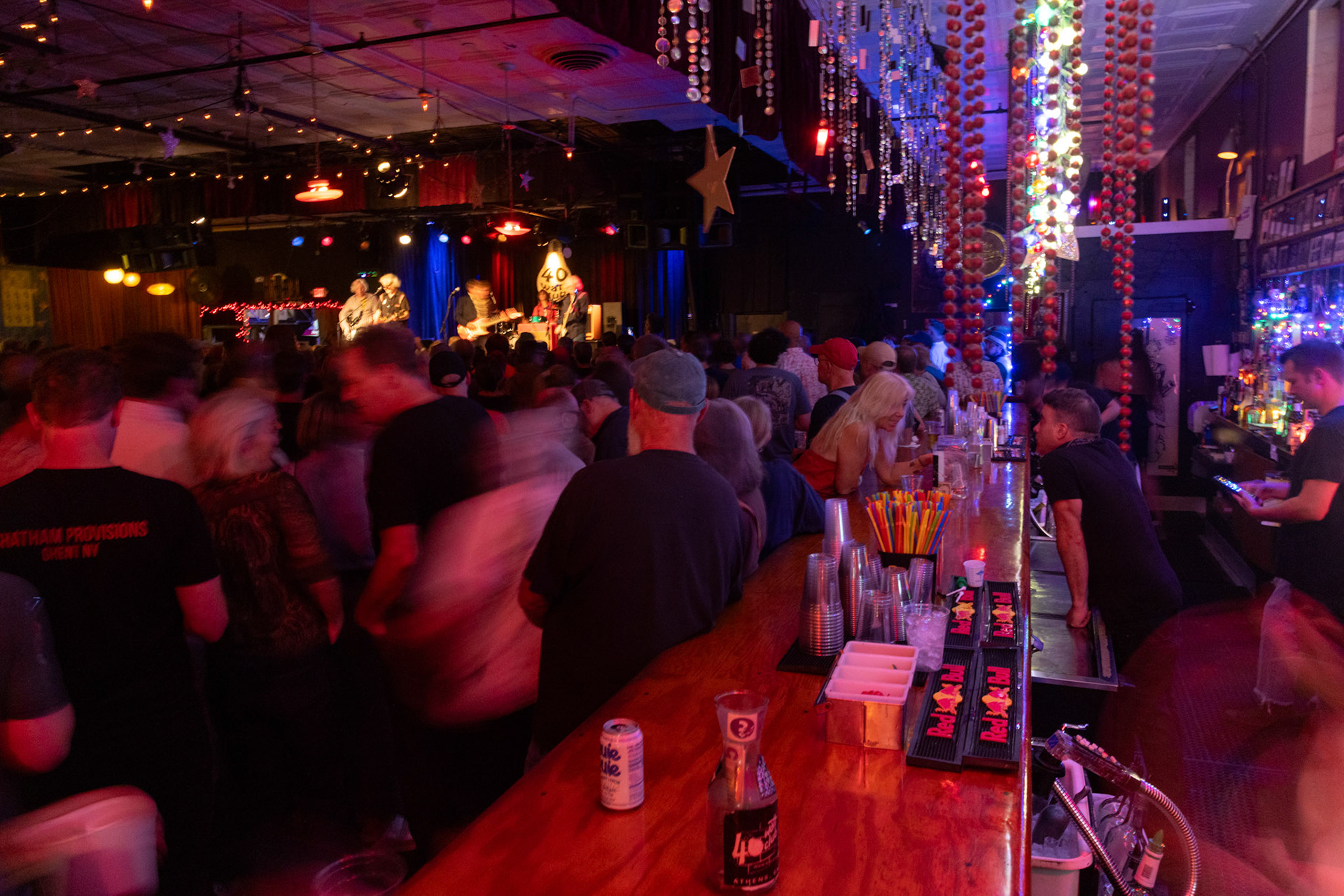 The Baseball Project featuring members of R.E.M. and The Dream Syndicate plays for a sold out 40 Watt Club in Athens, Georgia on Friday, Sept. 12, 2025. Athens is the third stop on a tour that will see the band perform in a new city almost every day until Sept. 30, 2025. (Photo/Evan Frilingos; @frilingos.photos)