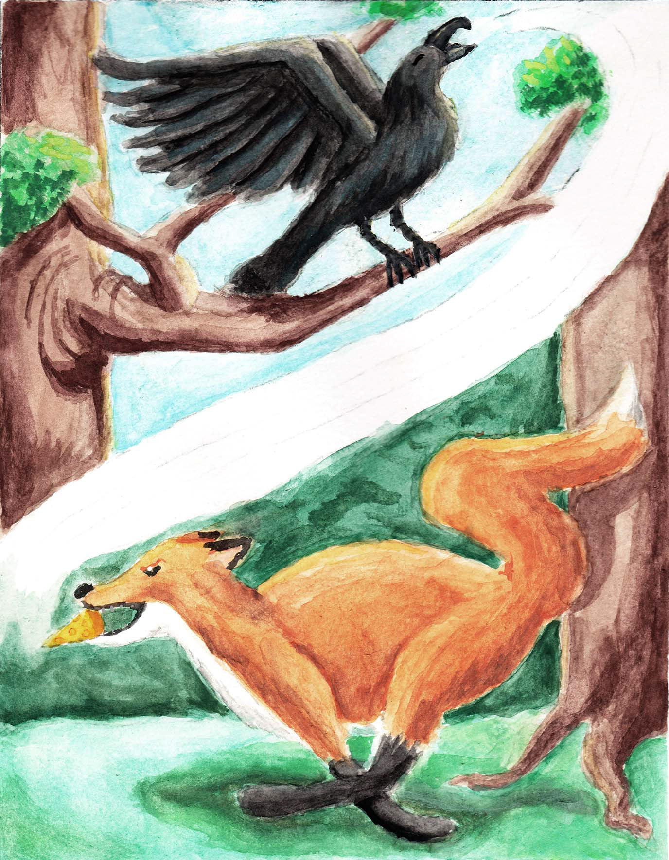 watercolors