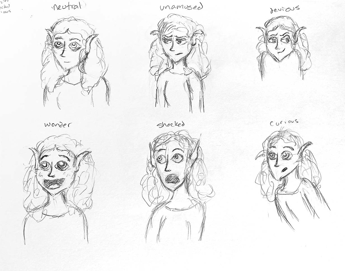 expression sketches 1