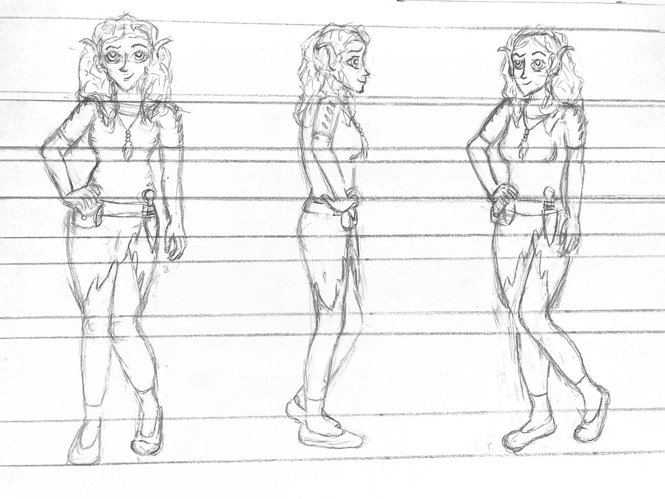 turnaround sketches