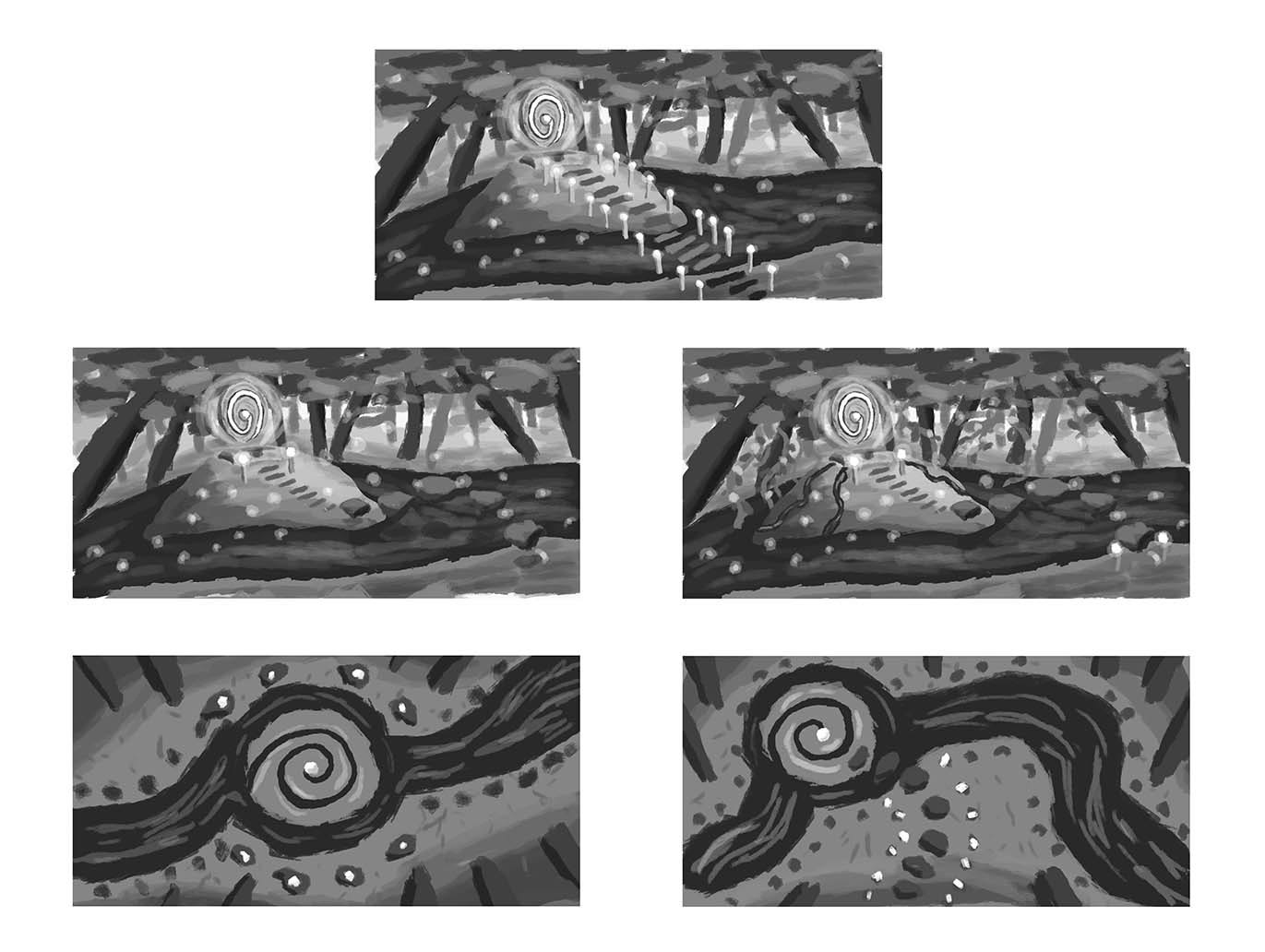 thumbnails greyscale