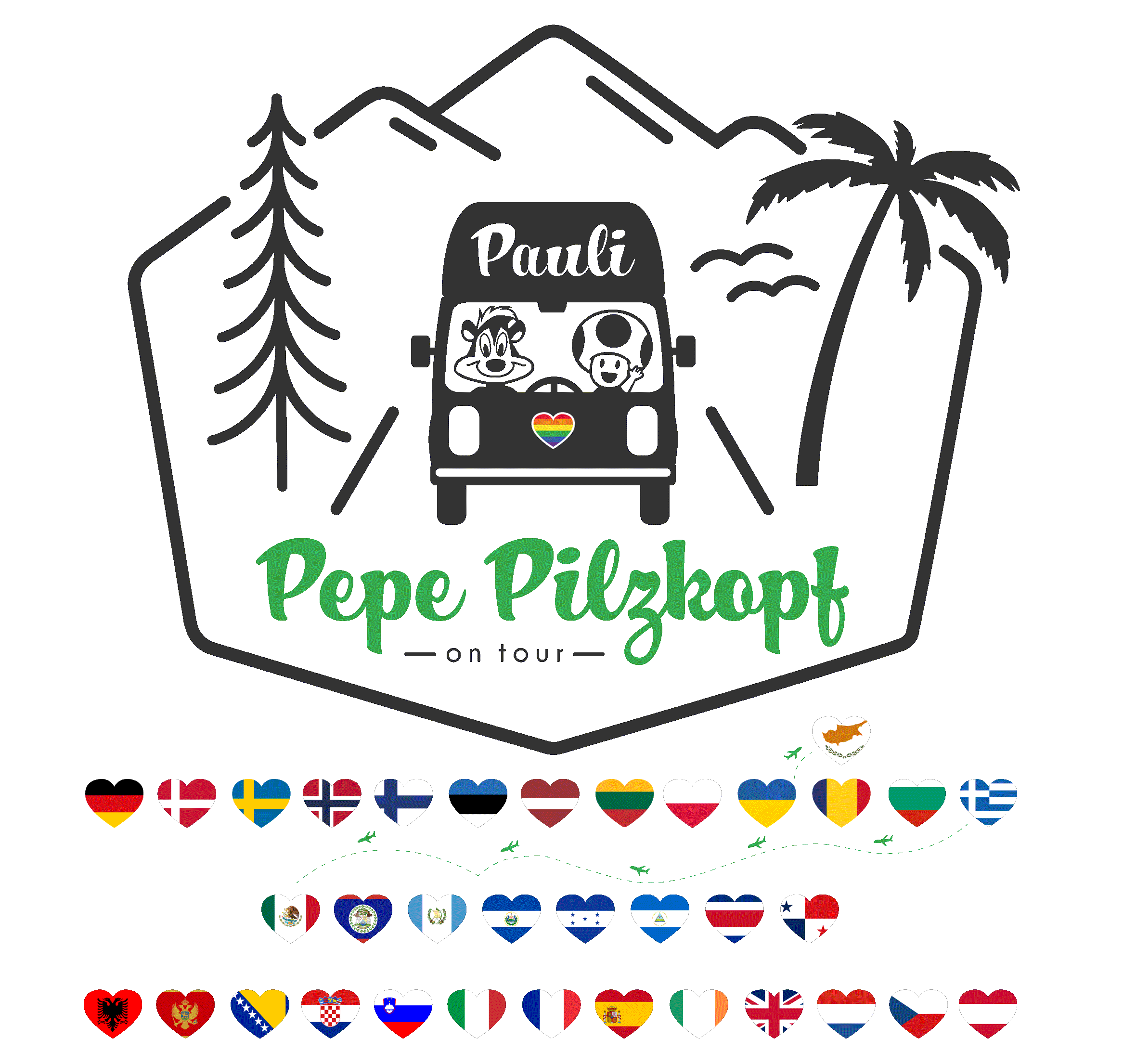 Pepe Pilzkopf on Tour