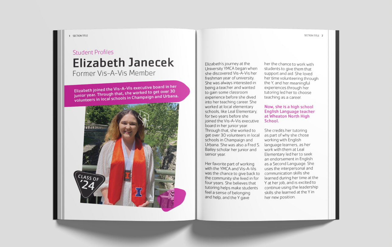 Student Profile Page Idea 5