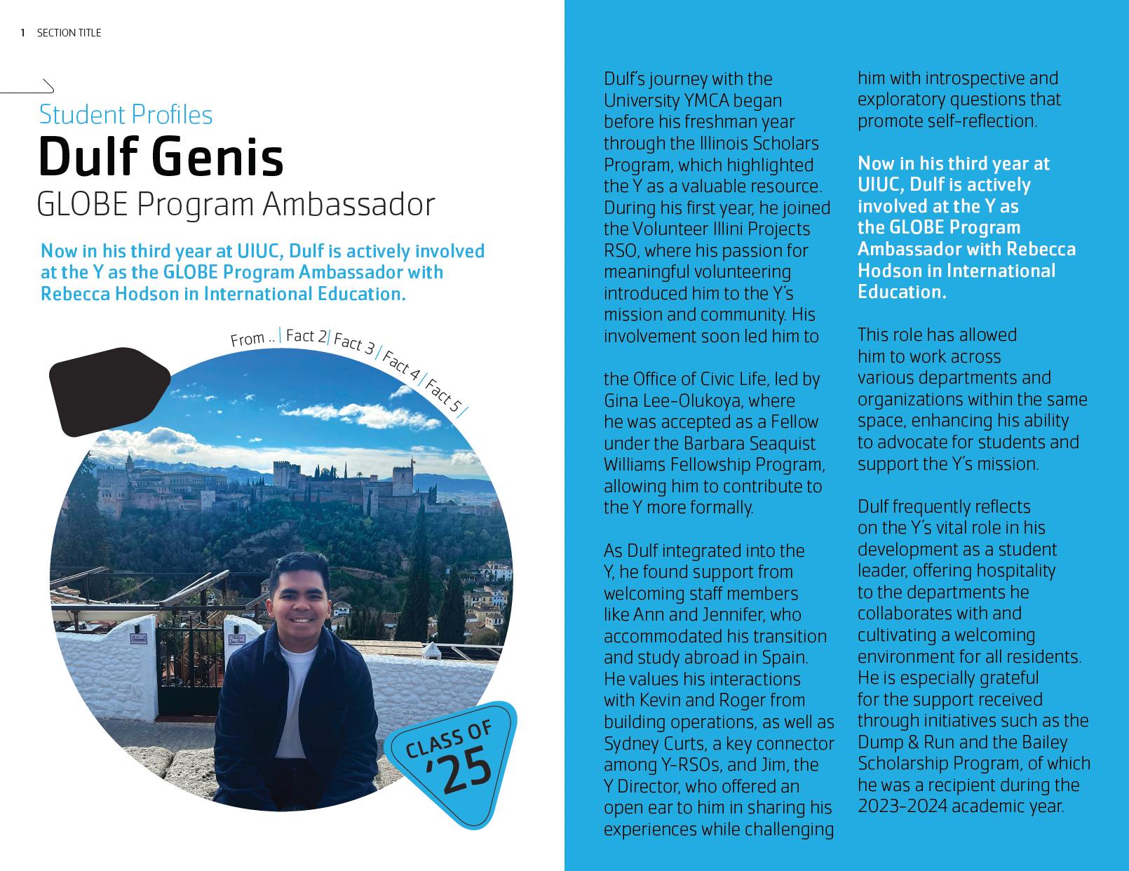 Student Profile Page Idea 3