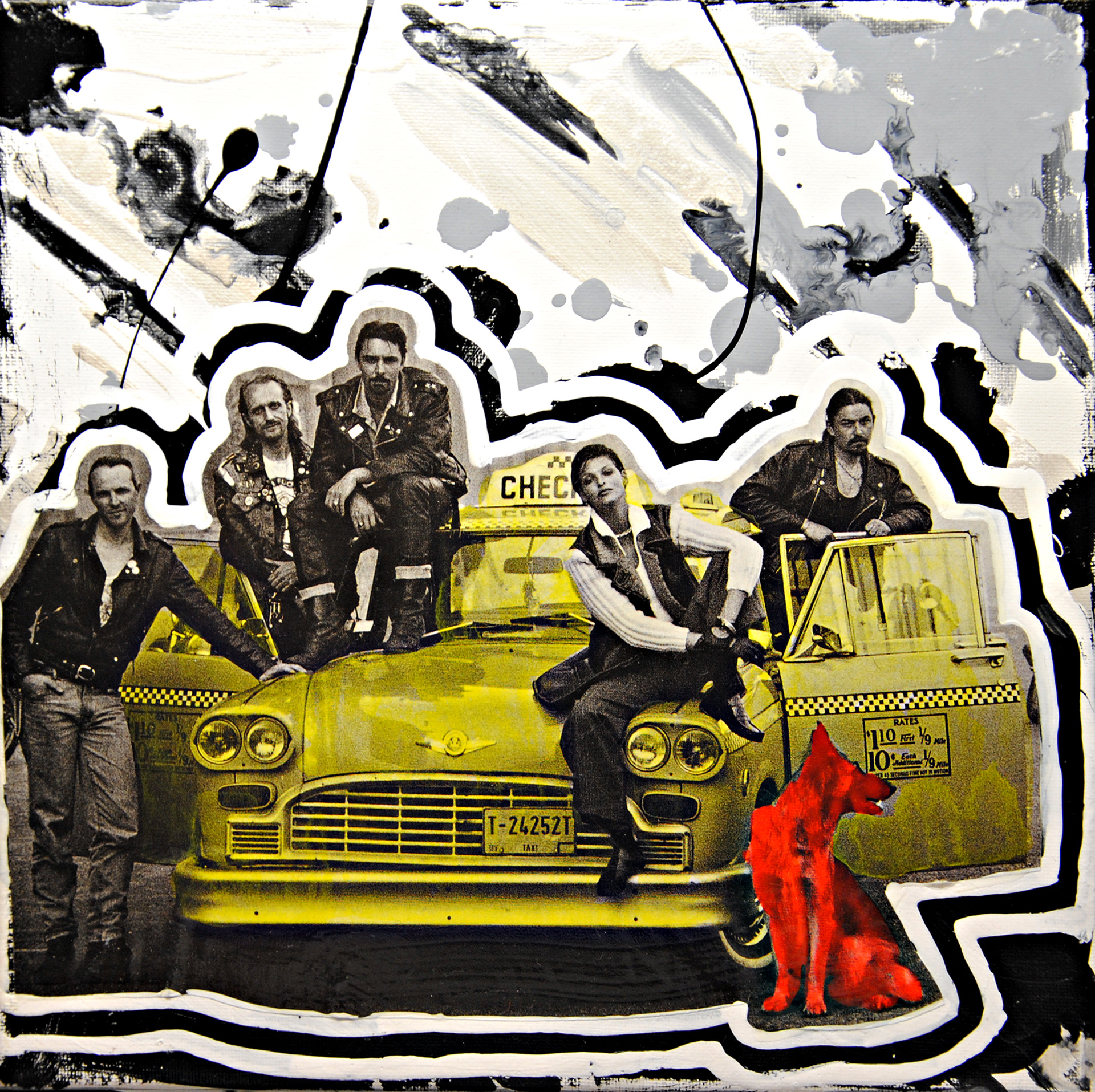 N.Y. Taxi Pop _ 2019 _ cm20x20