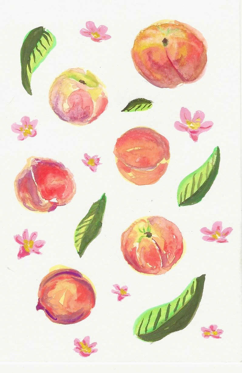 Peaches and Blossoms