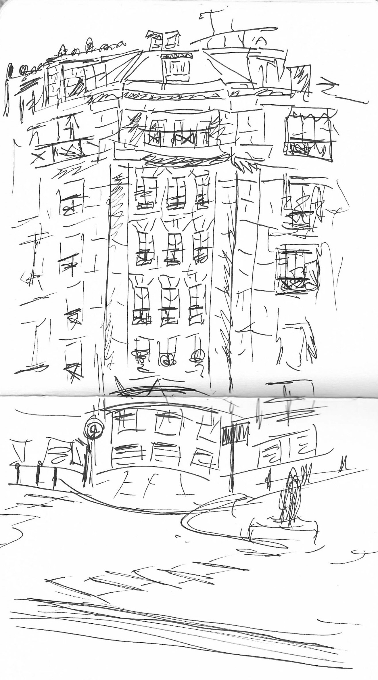 Corner Building in France