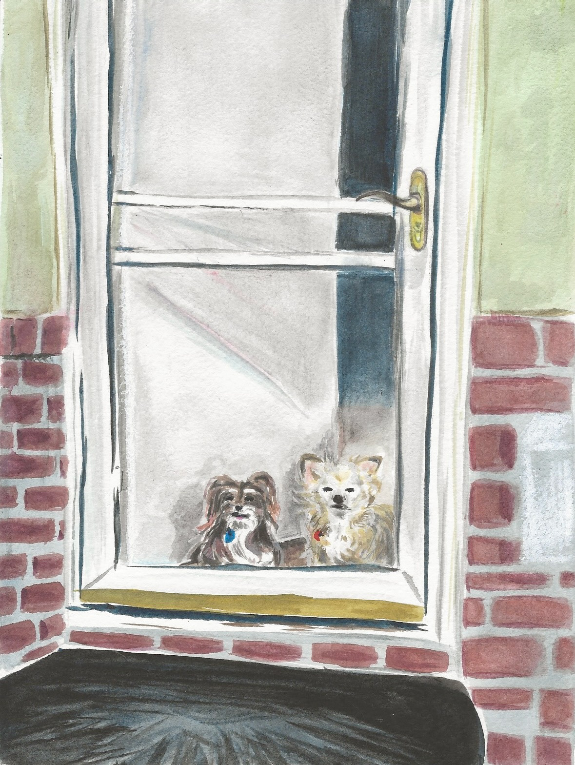 Dogs at the Door