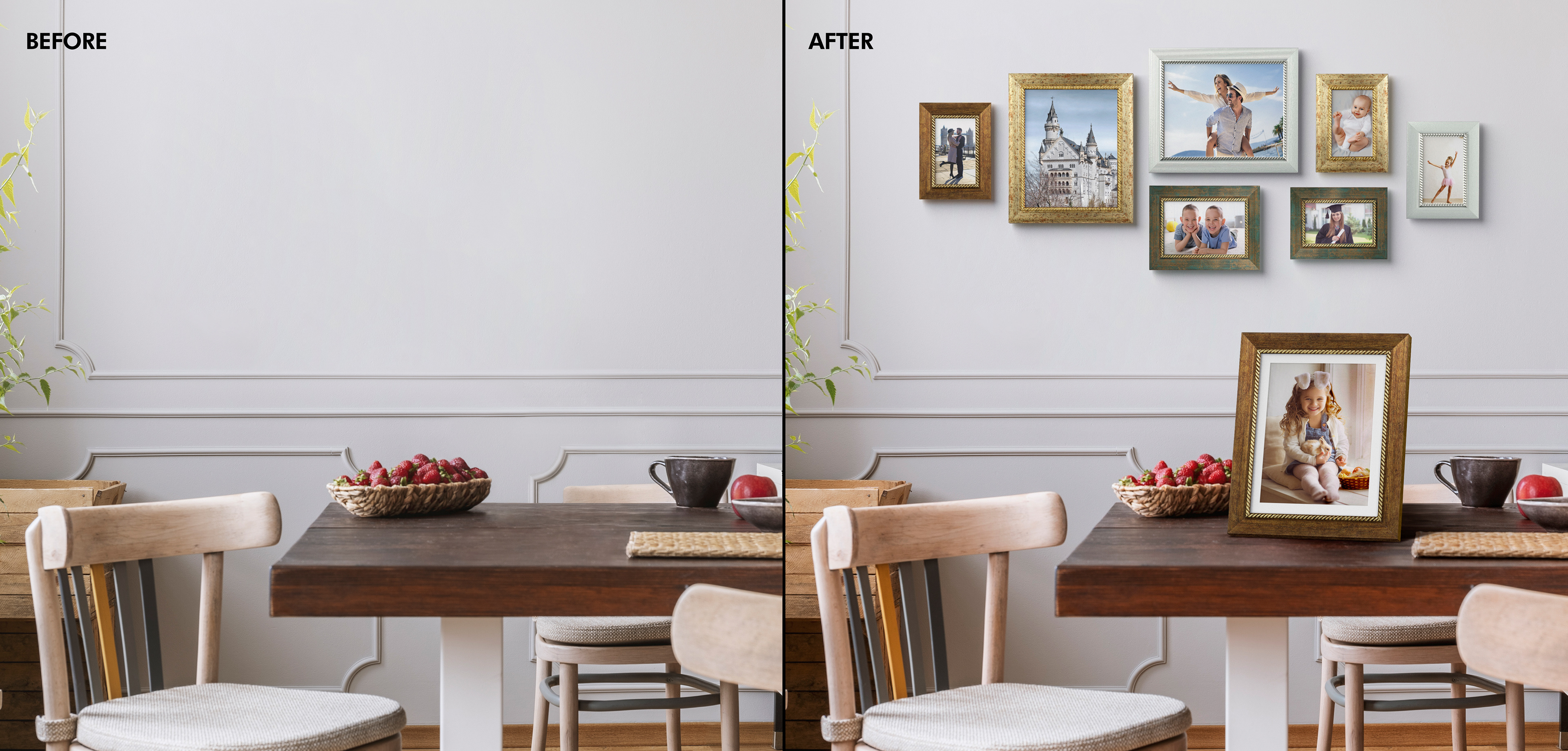 Regency set up Photomanipulation - Mendota Merchants