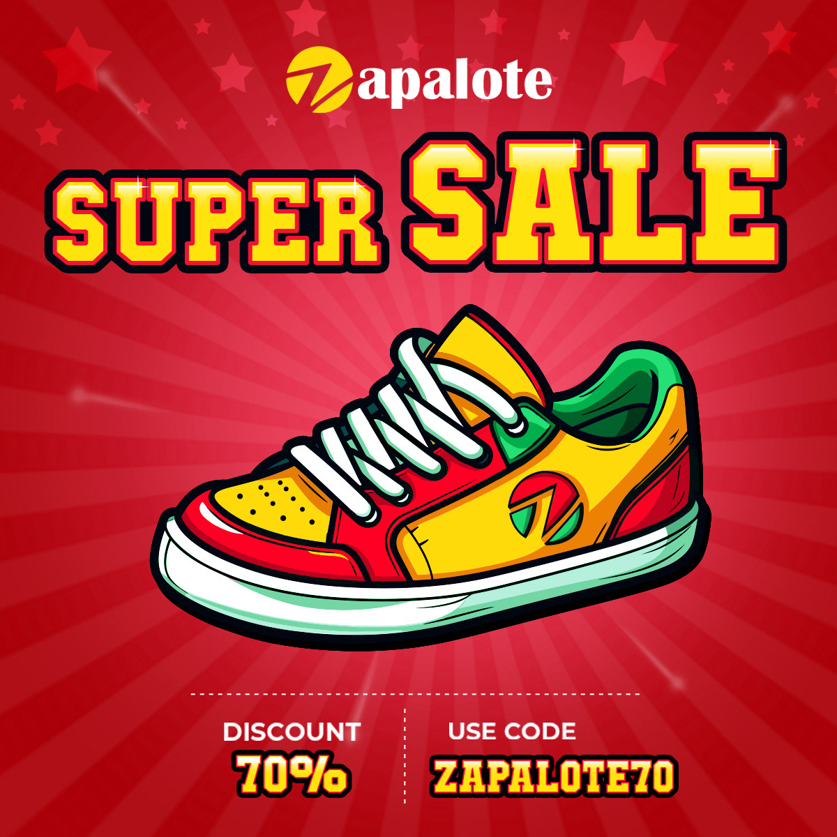 Zapalote Super Sale - Instagram Post