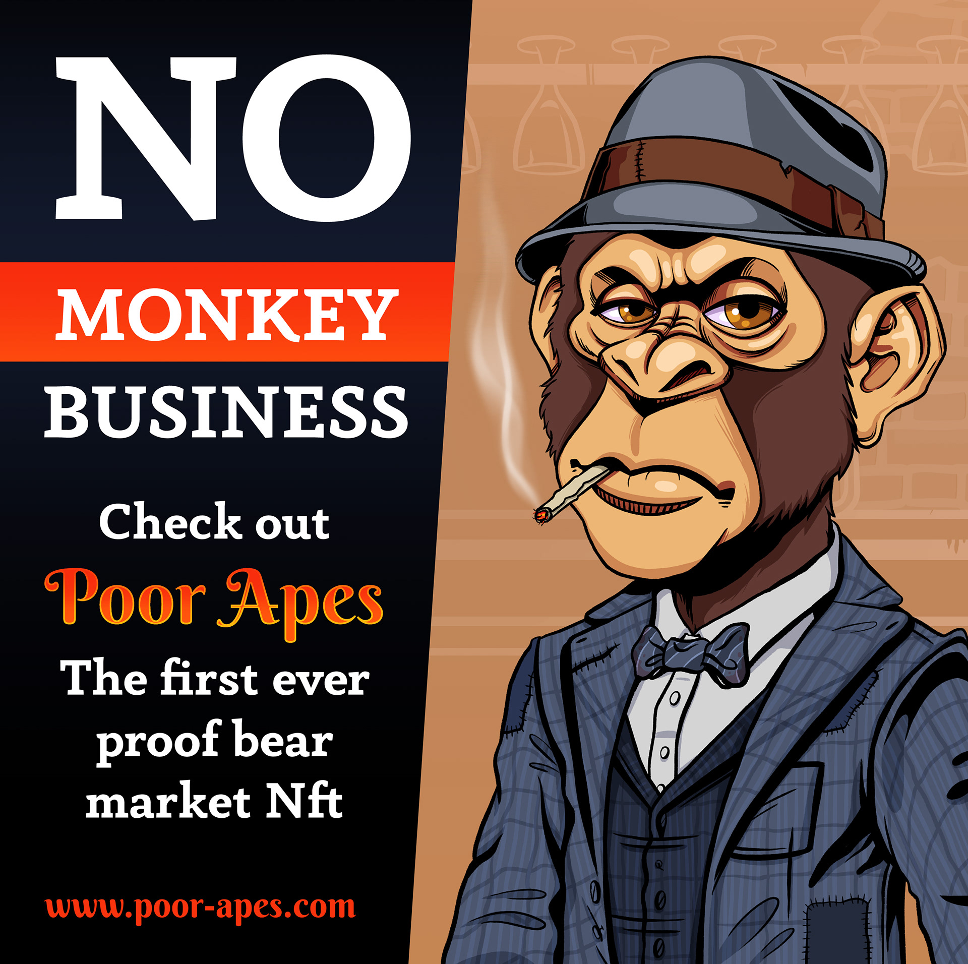 Poor Apes - Instagram Post