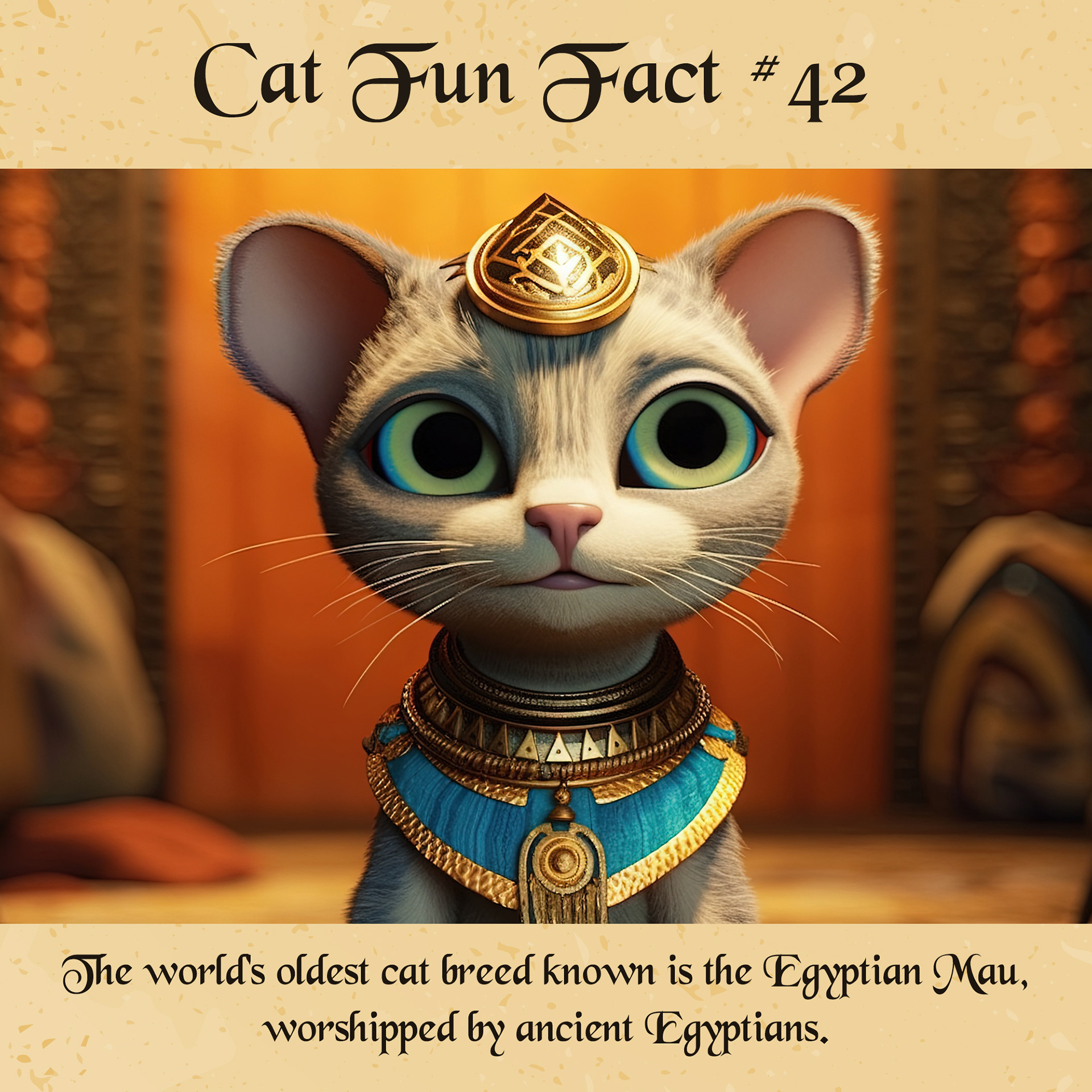 Cat Fun Facts - Instagram Post