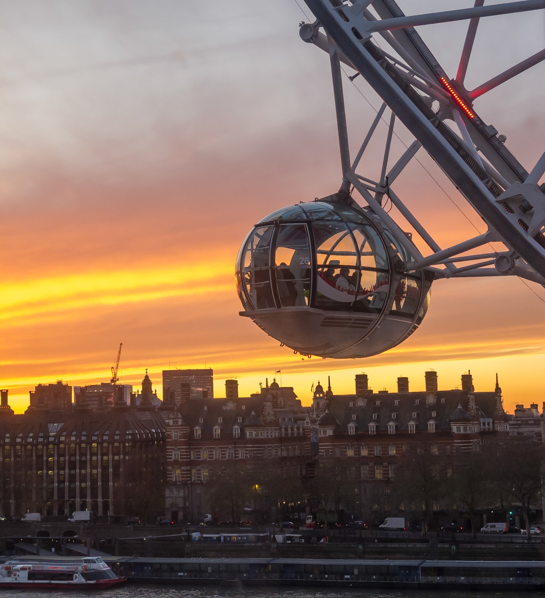 London Eye at Sunset, 2017