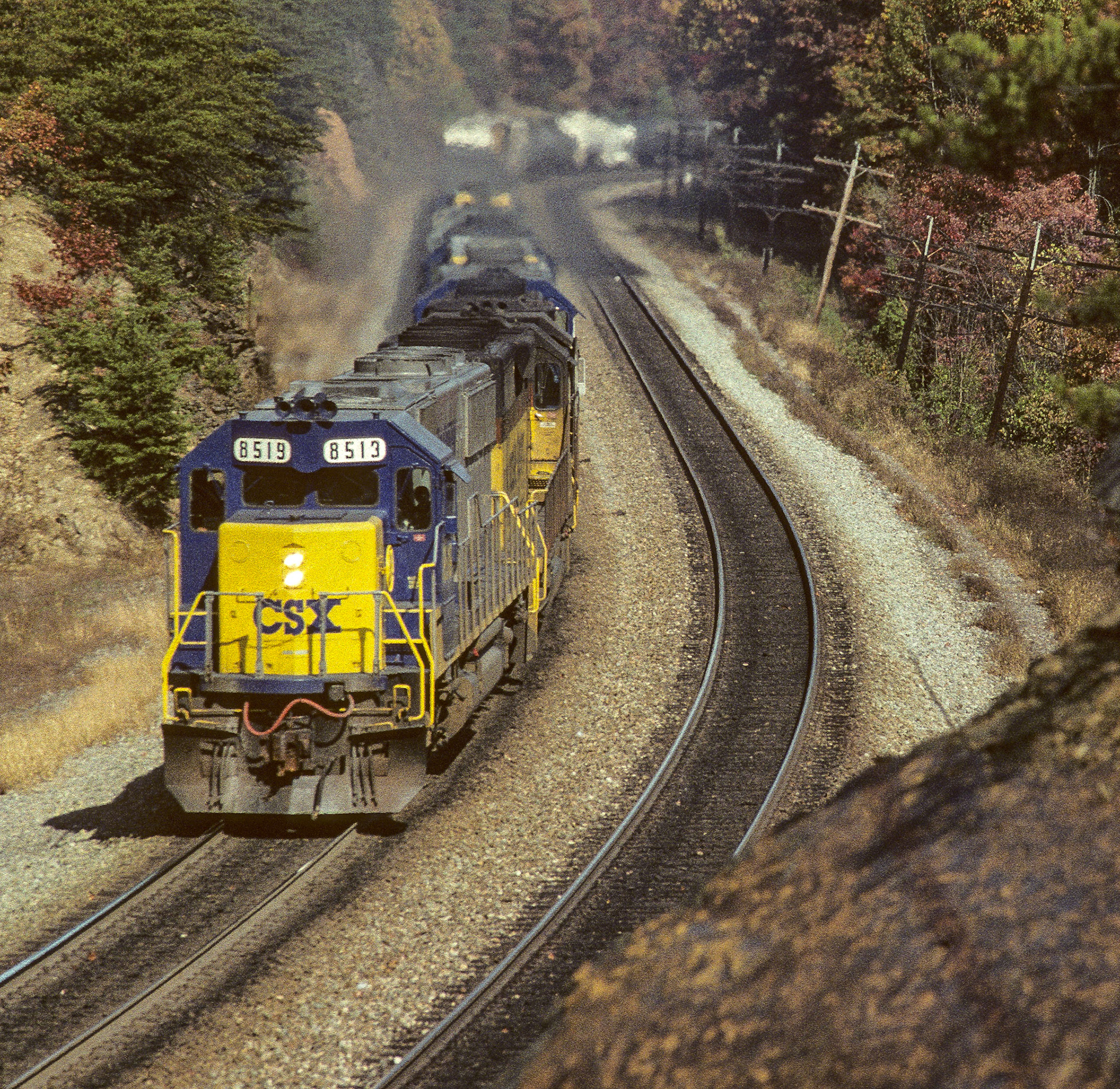 CSX (C&O), Alleghany S.D., Moss Run, VA; Oct. 10, 1991