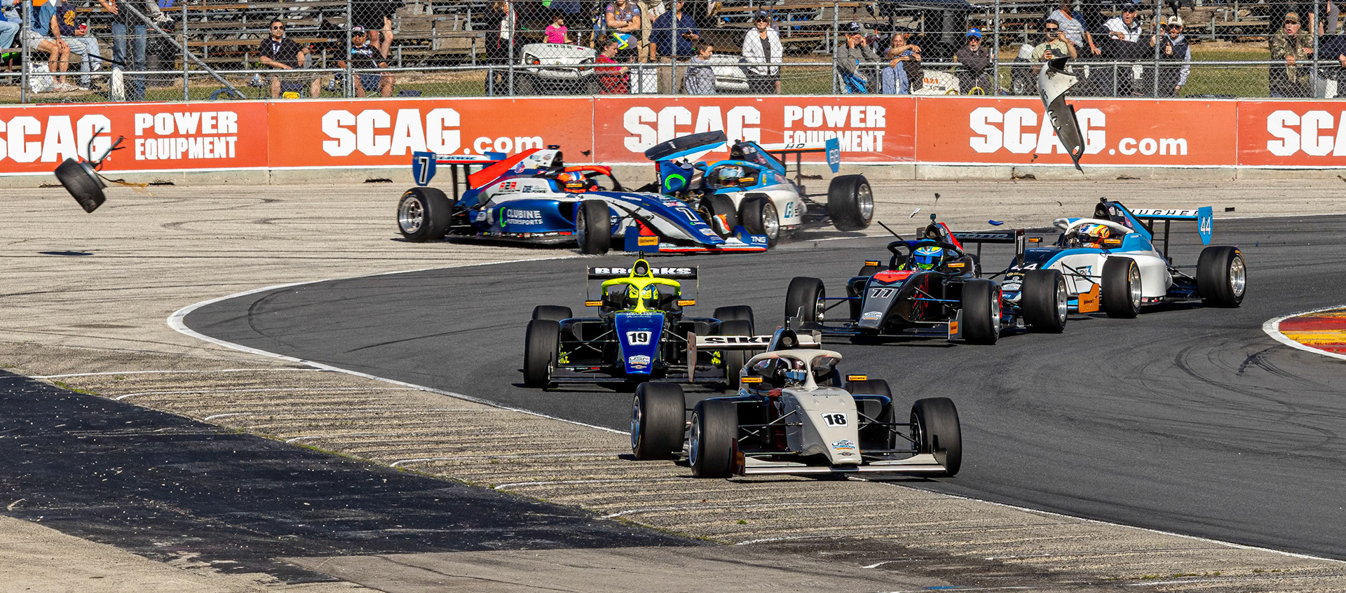 Collision, Road America Turn 5