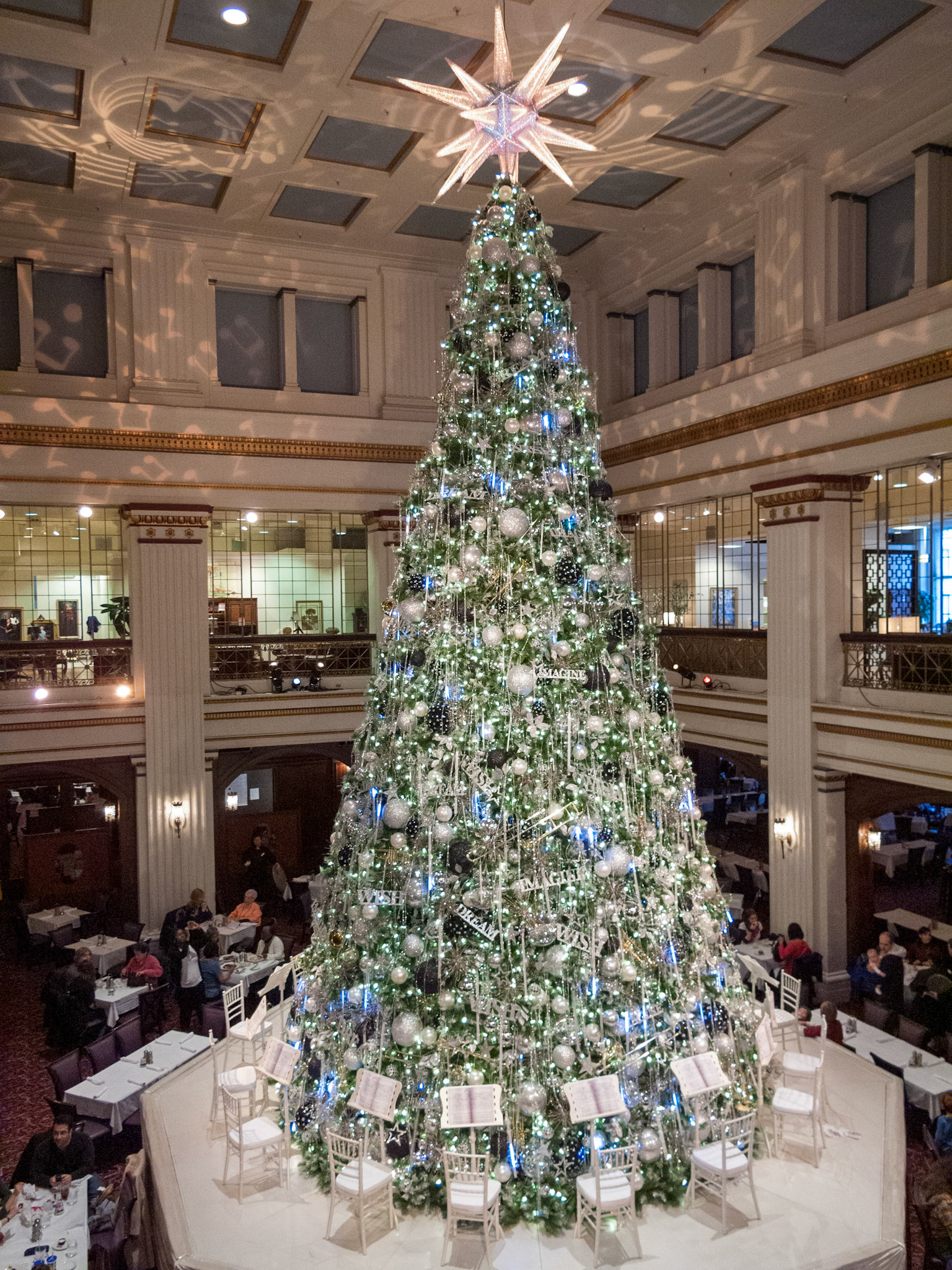 Marshall Fields at Chirstmas, 2010
