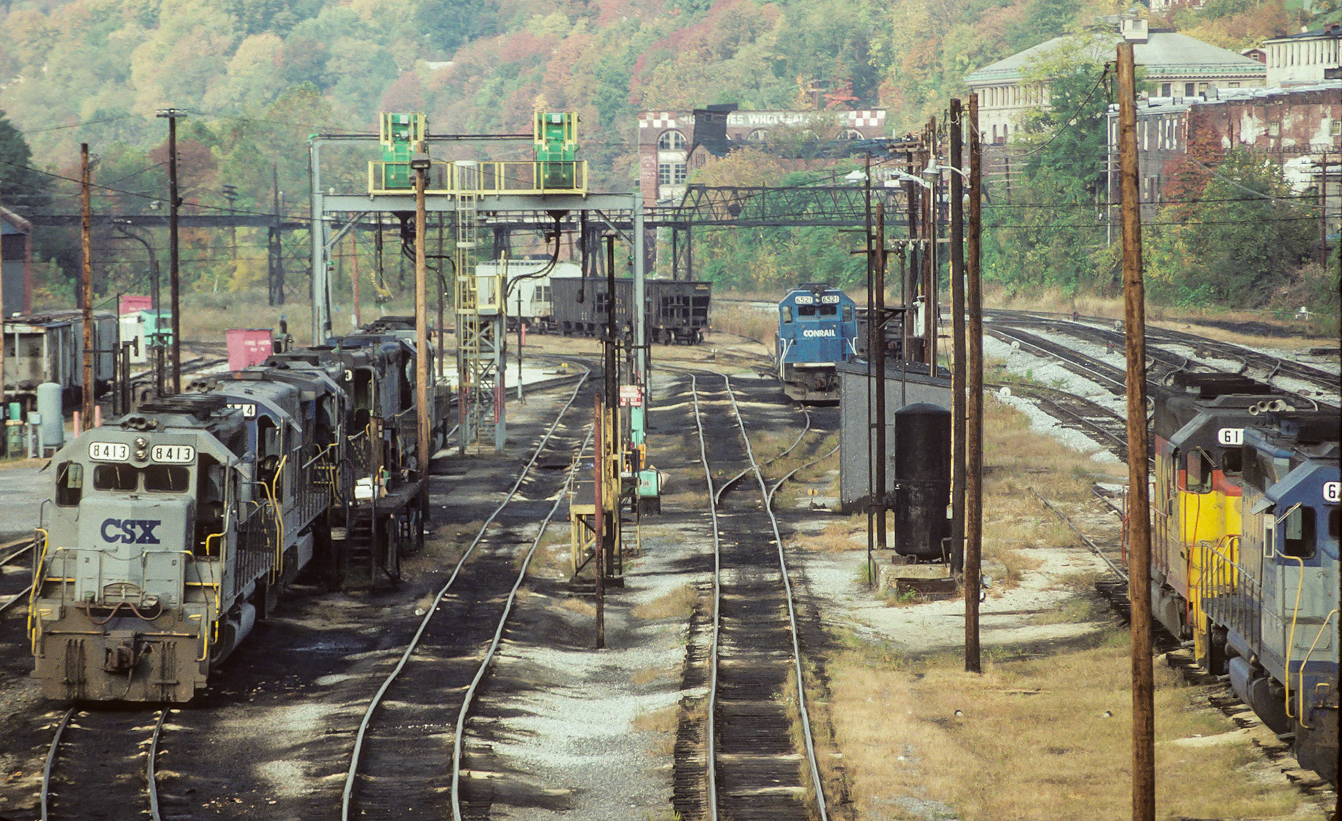 CSX (C&O), Baltimore Division, Mountain S.D.; 16 October 1992 Grafton, WV (Taylor County)