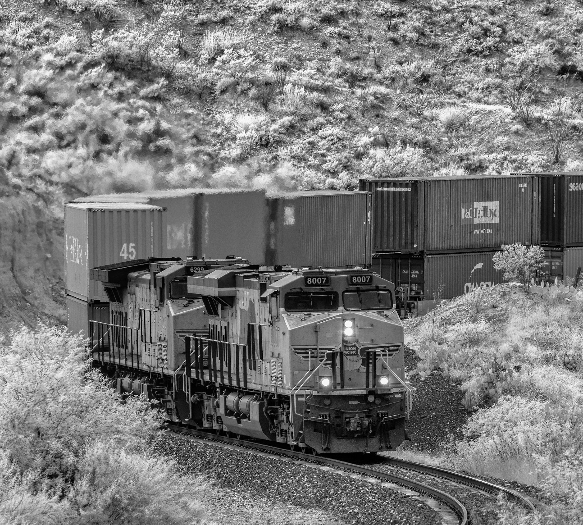 Union Pacific at Cienega Creek