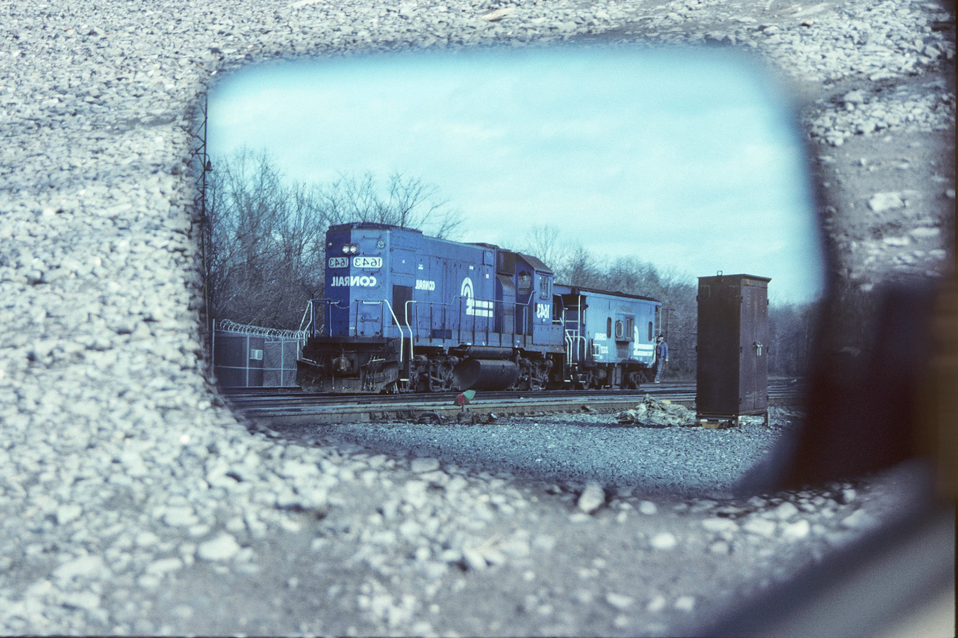 Conrail (RDG), Philadelphia Division, Reading Line, Abrams Yard 23 January 1993 King of Prussia, PA