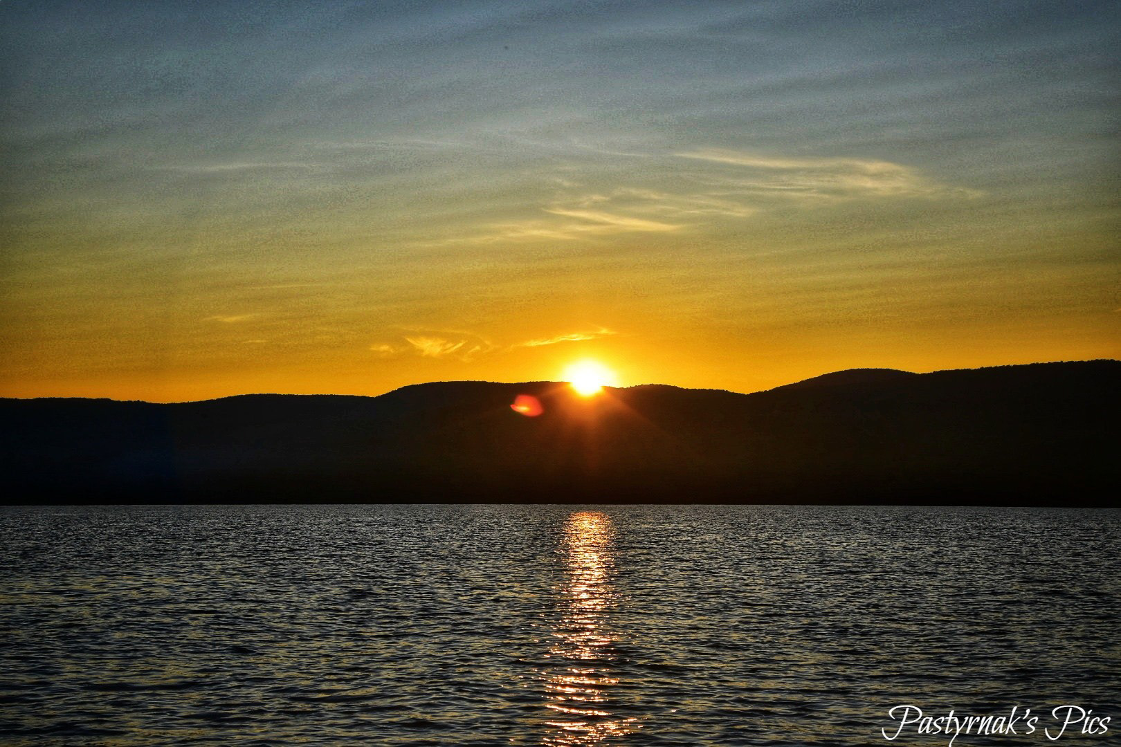 Sunset at Lake Sacandaga