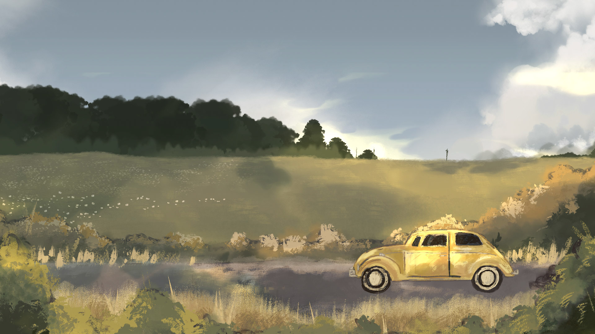 Background - I Saw The Sunbeams