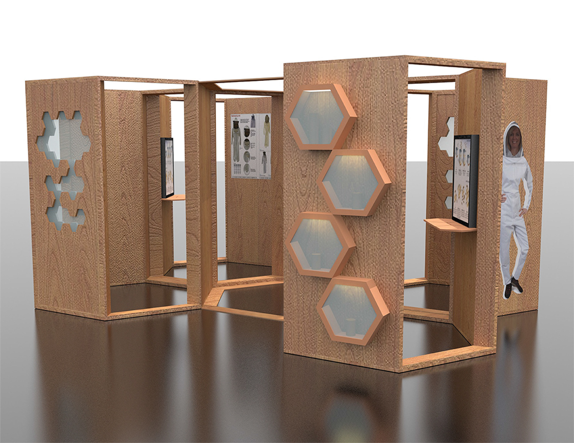 Client: Lonestar Exhibits - Bee Exhibit Houston Rodeo