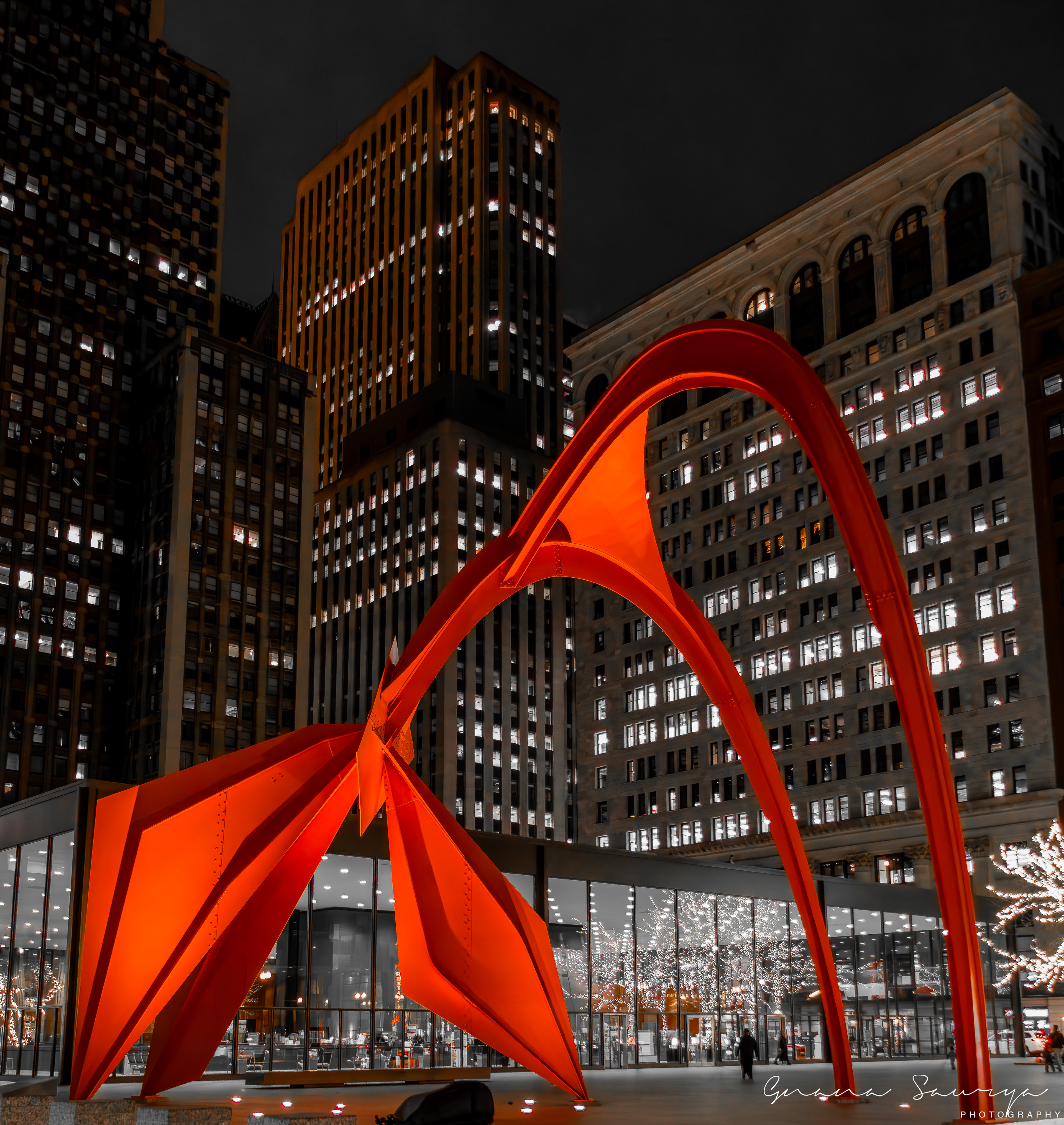 Calder's Flamingo, Chicago, Illinois