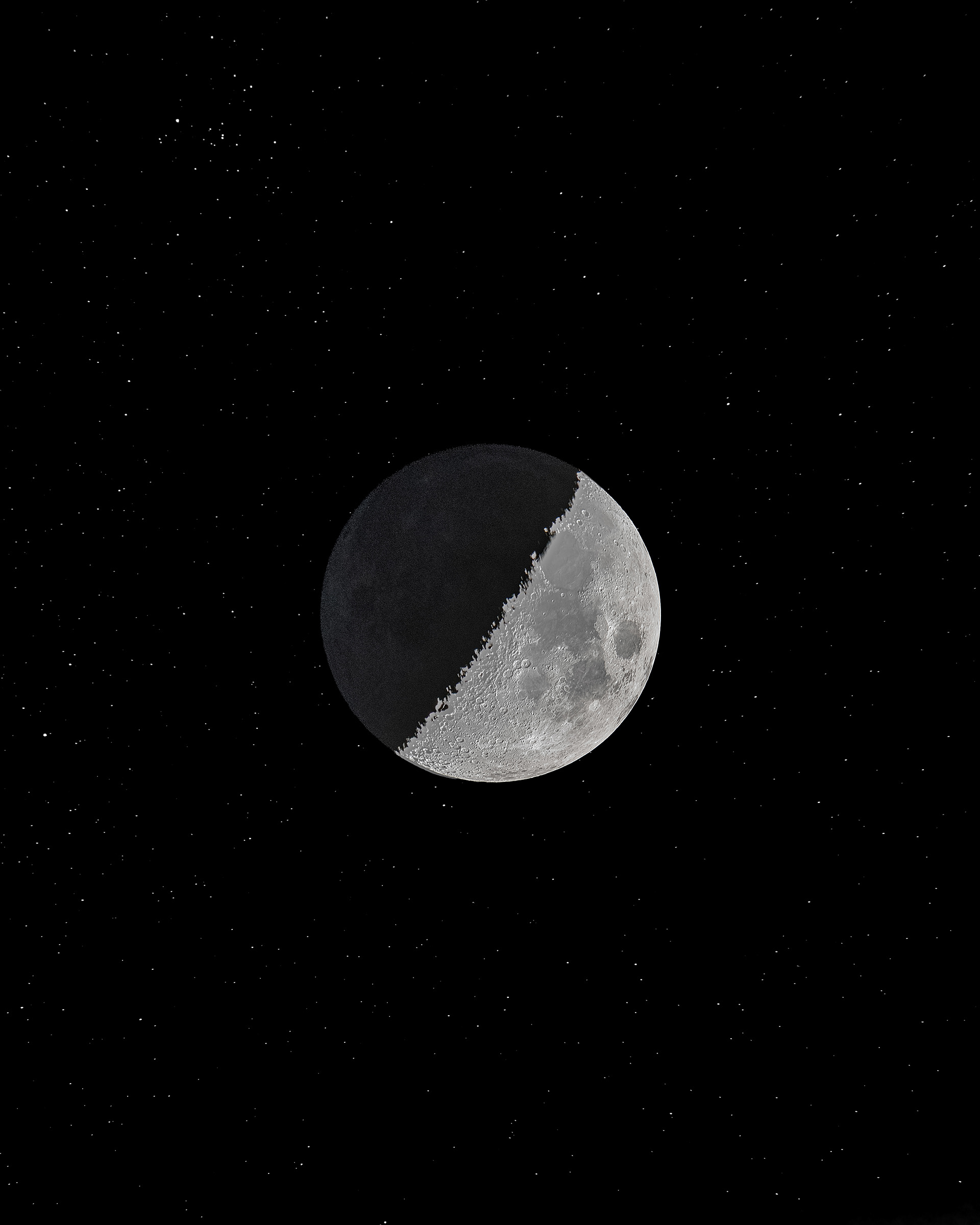 HDR Moon Composite