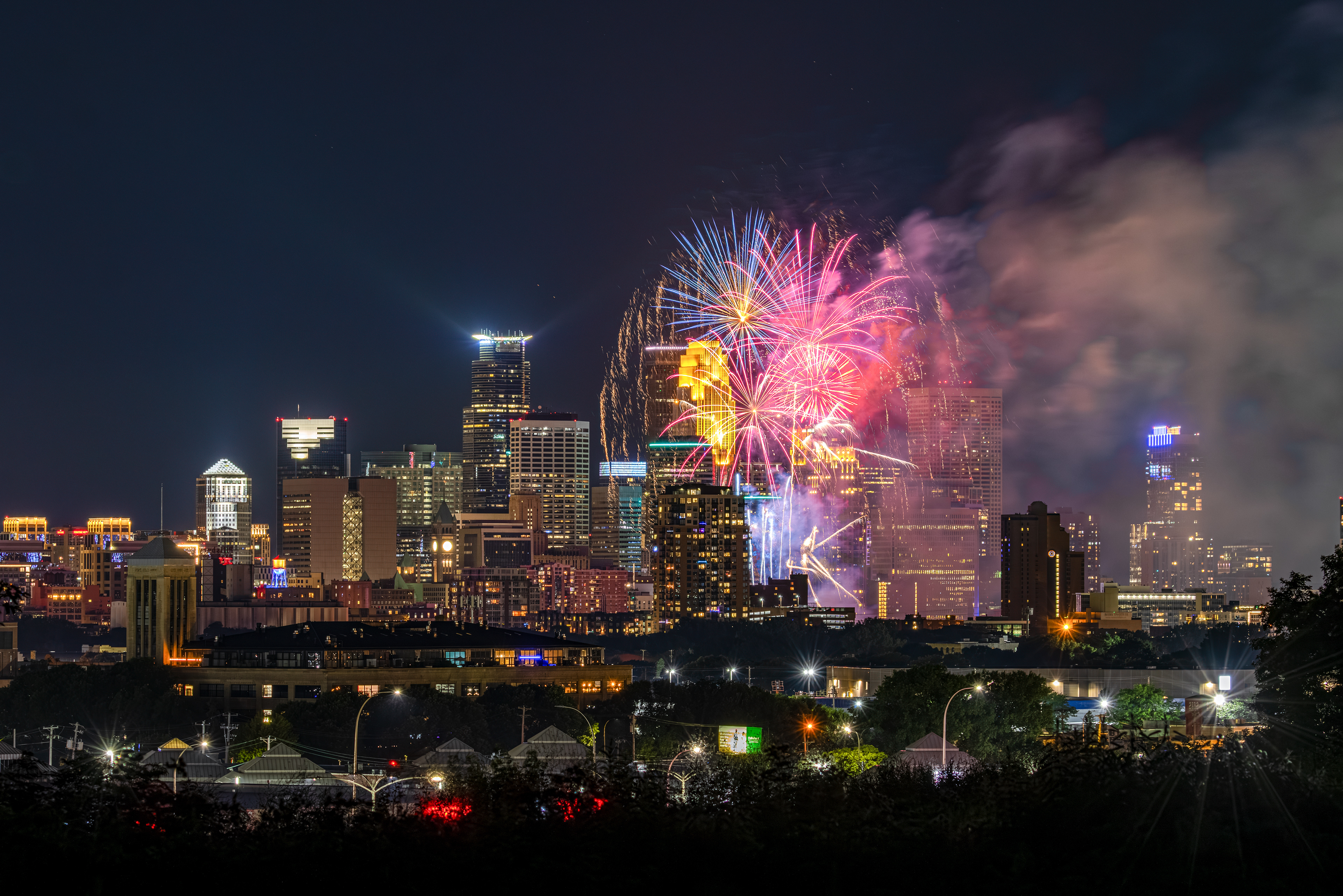 2025 July 4 Fireworks, Minneapolis