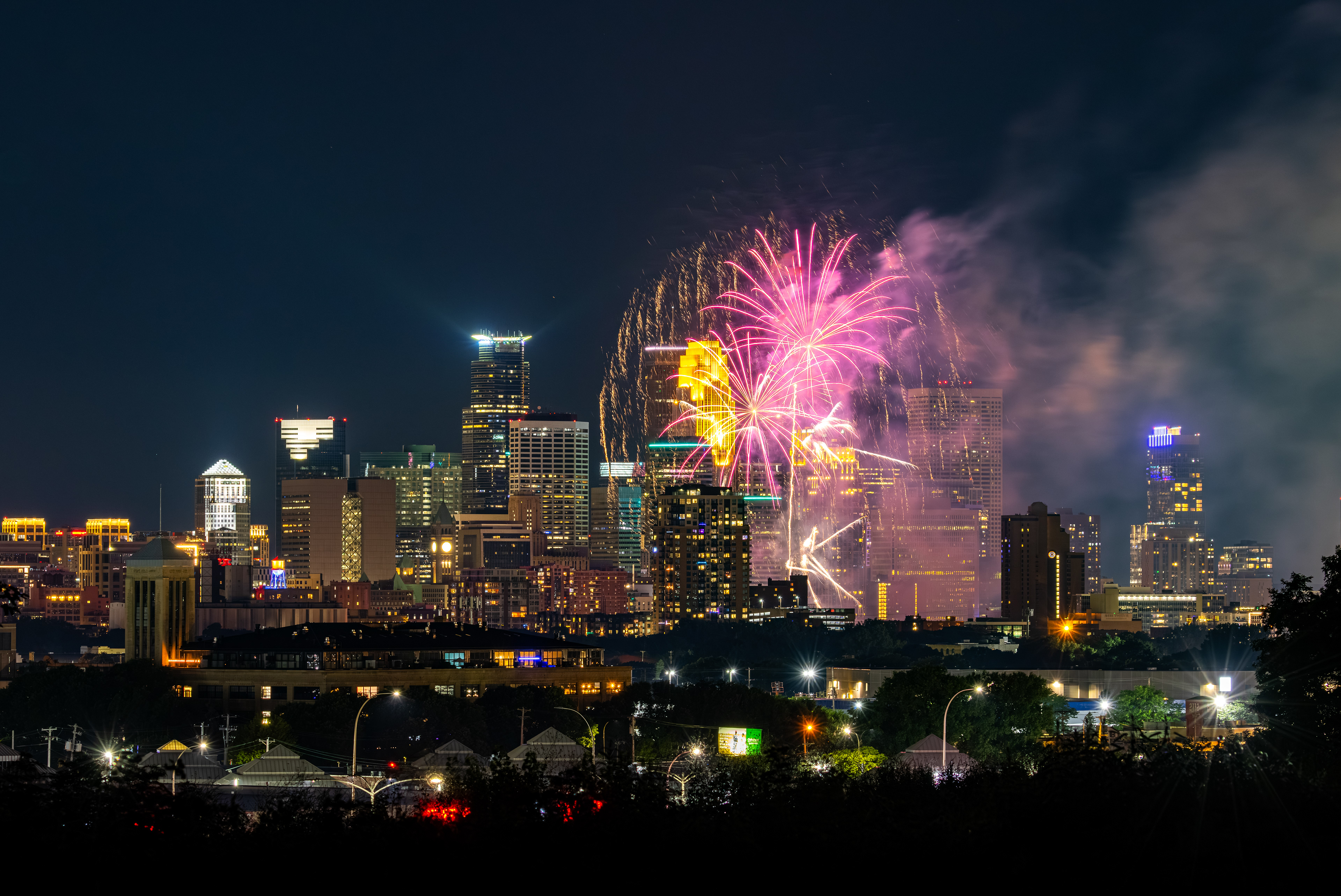2025 Aquatennial Fireworks, Minneapolis