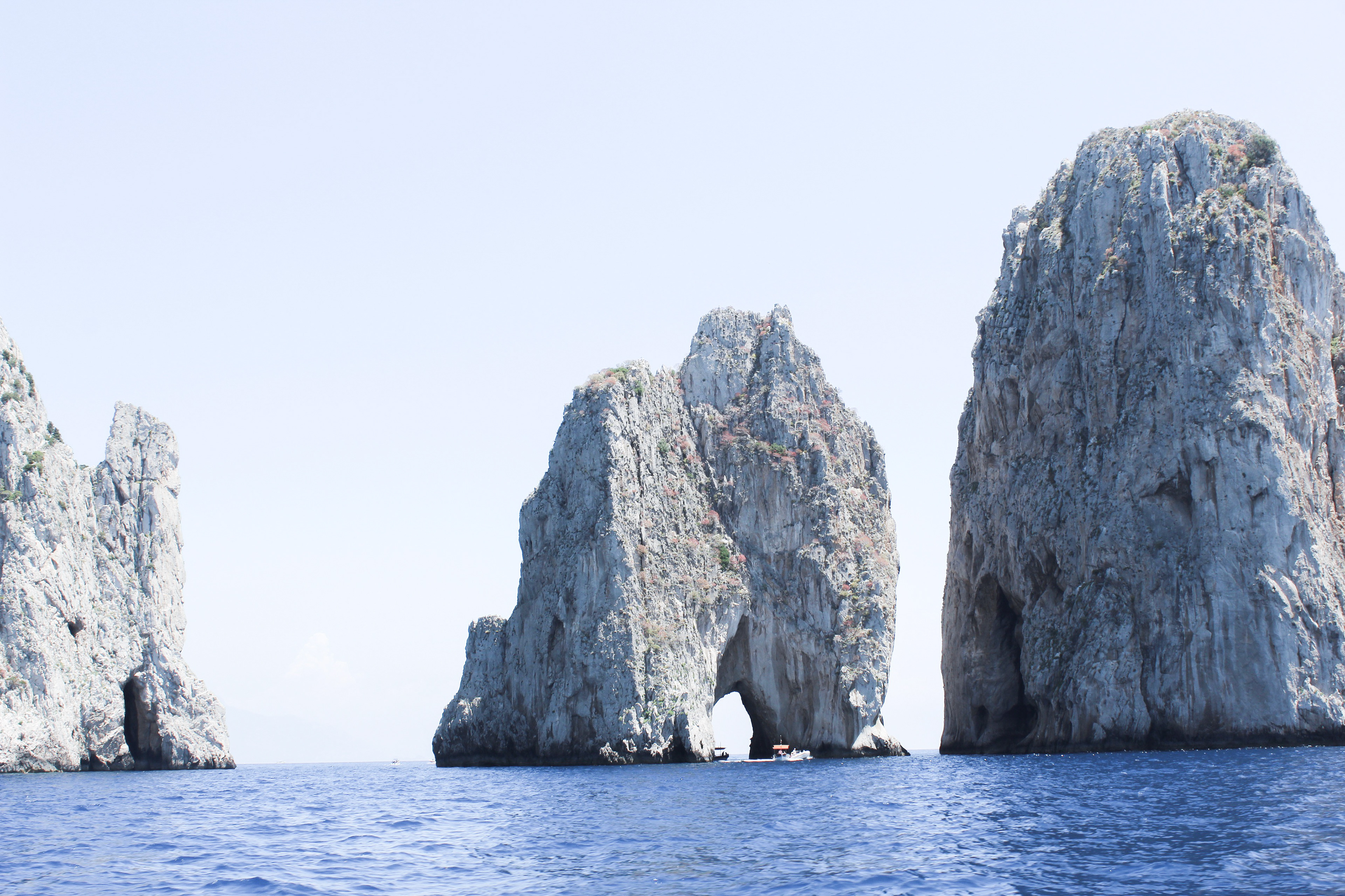 around the island