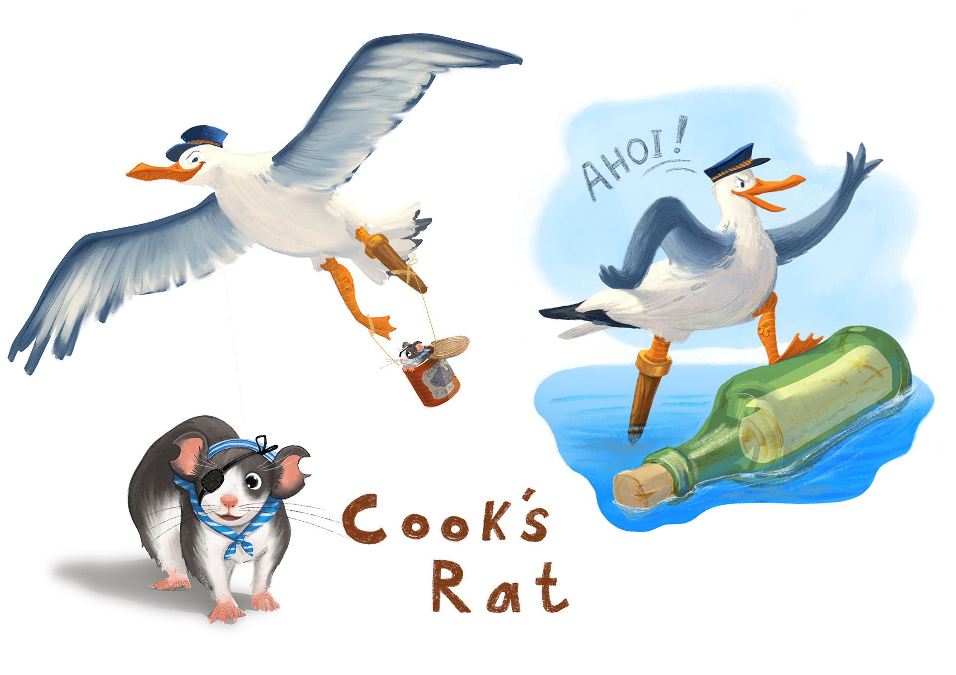 Cooks cat / picture book