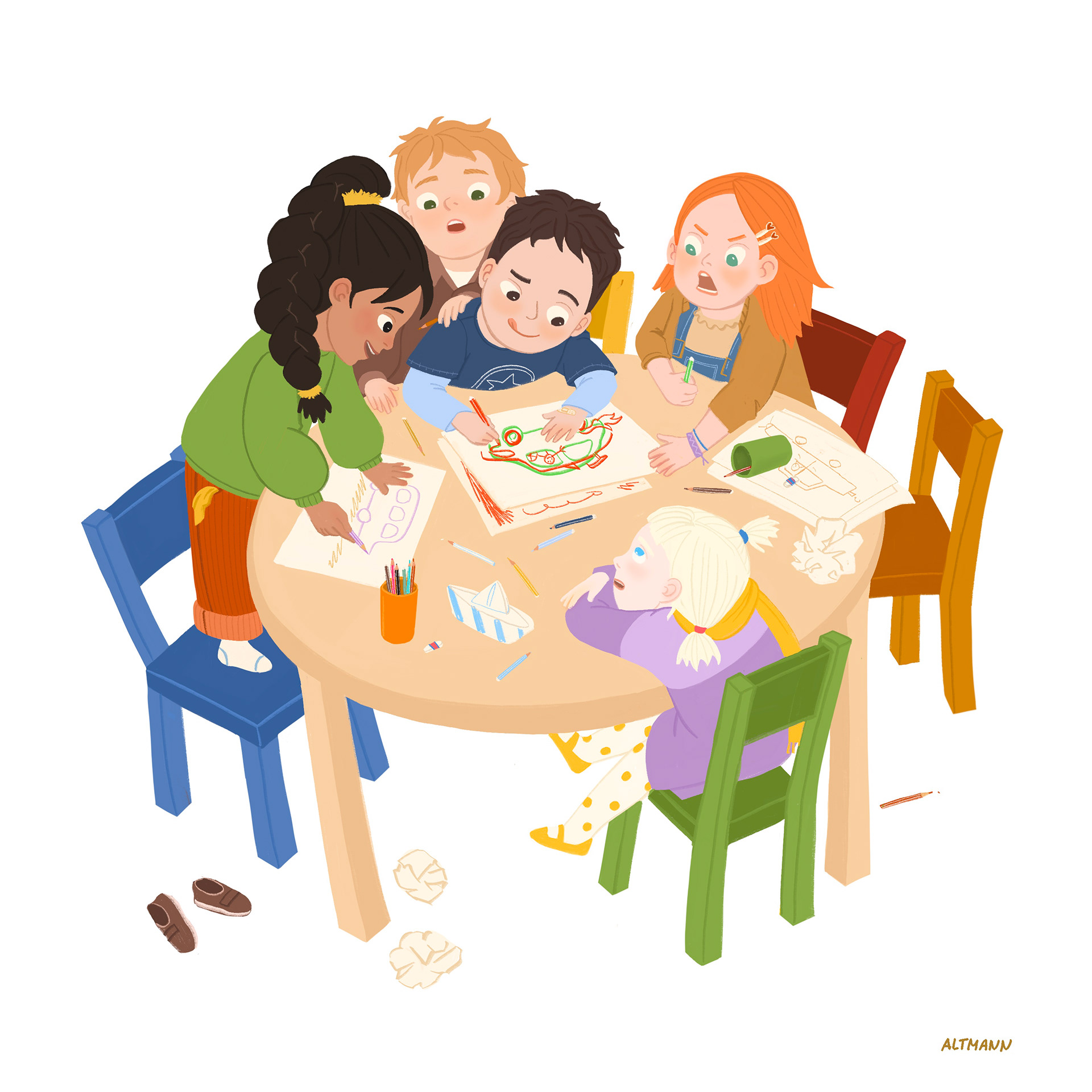 "What happened in the KIta?" Picture book series