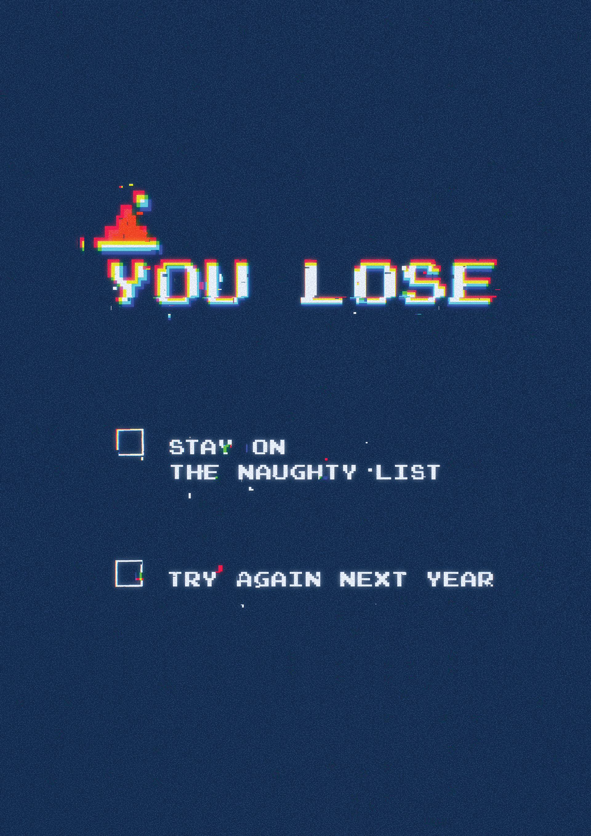Retro gaming card - part of the Christmas 2024  card collection for thortful