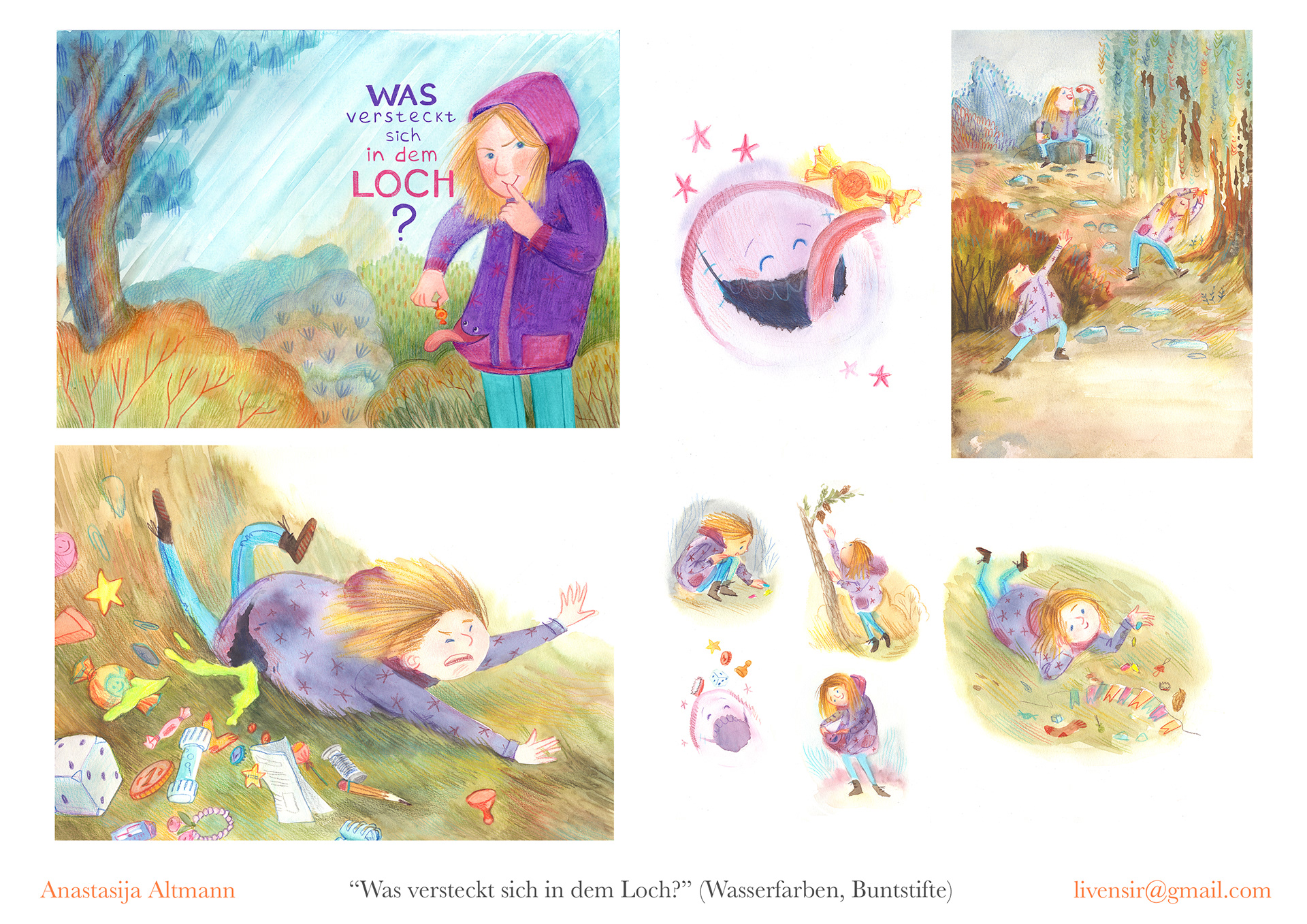 What hides in my pocket? / picturebook