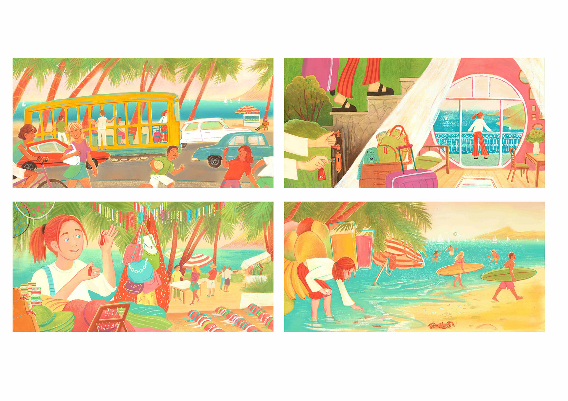 Summer letter - Silent book