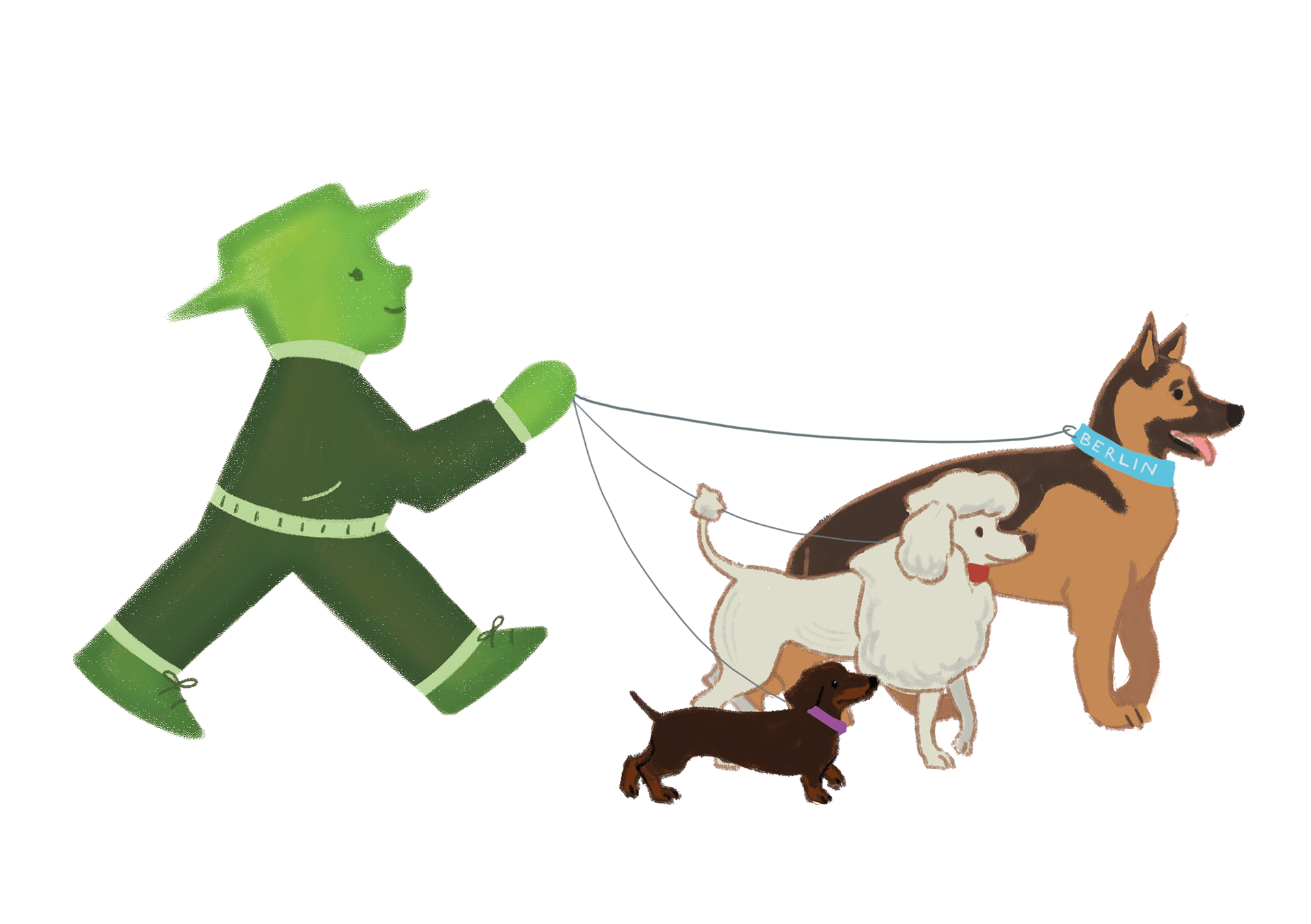 Doglover Ampelmann