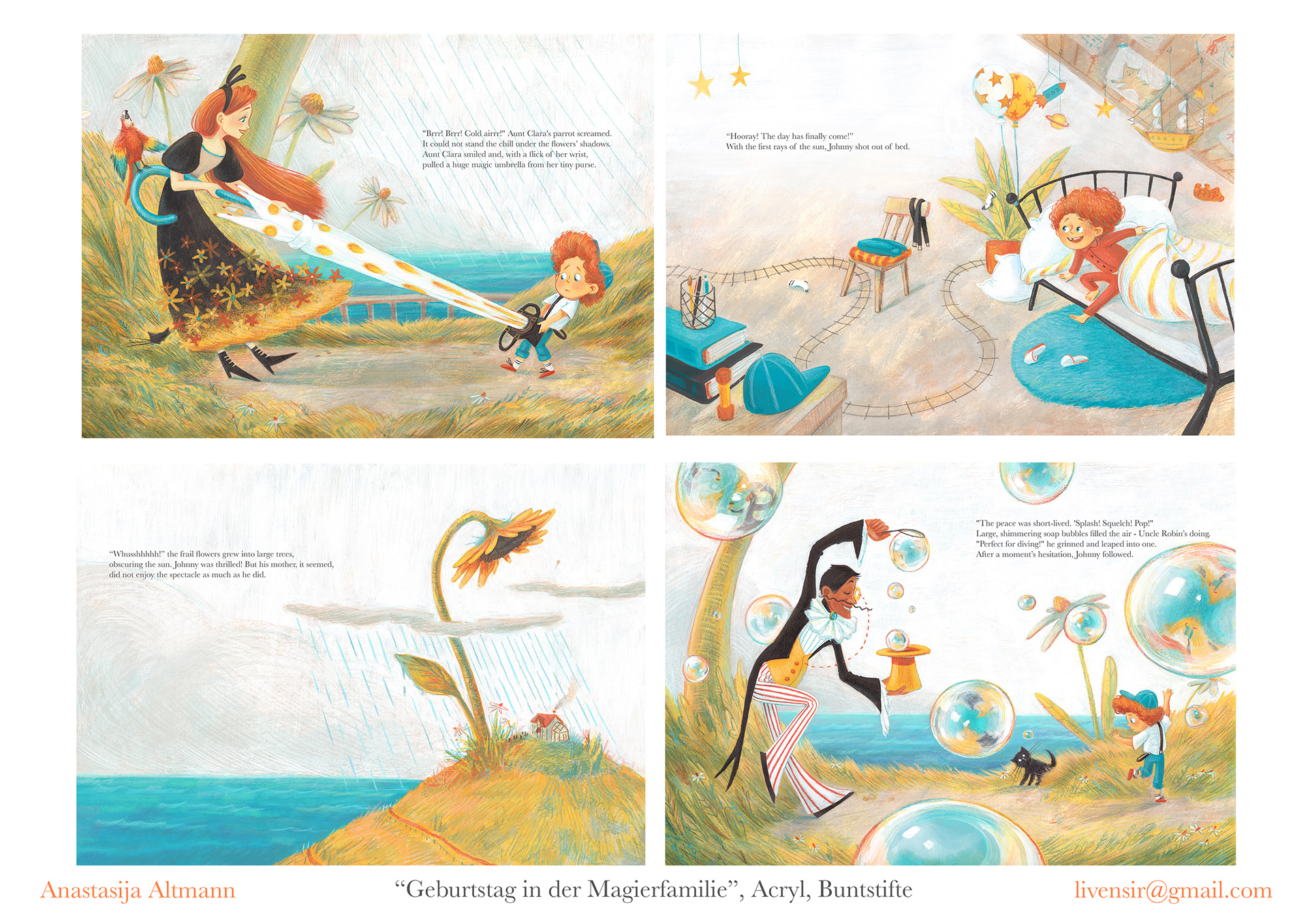 A birthday in the family of magicians / picturebook